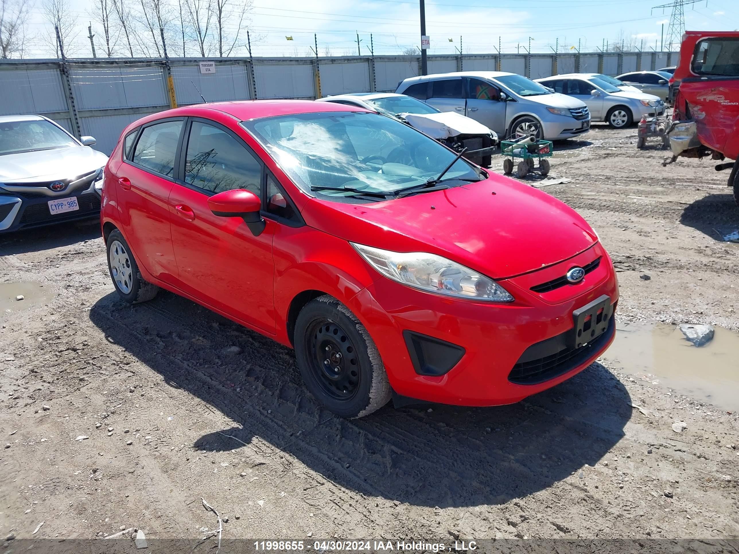 FORD FIESTA 2013 3fadp4ej8dm130297