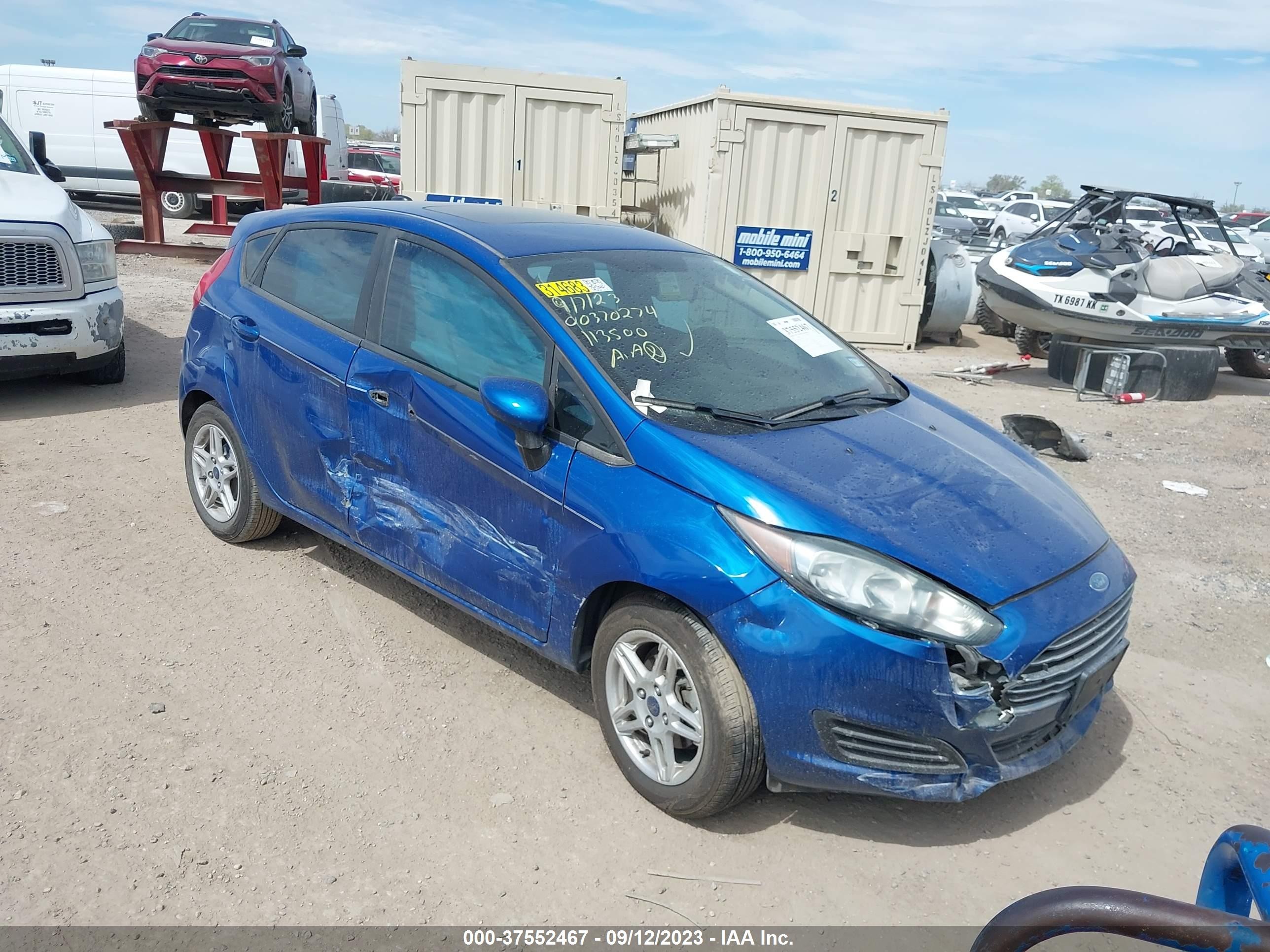 FORD FIESTA 2018 3fadp4ejxjm113500