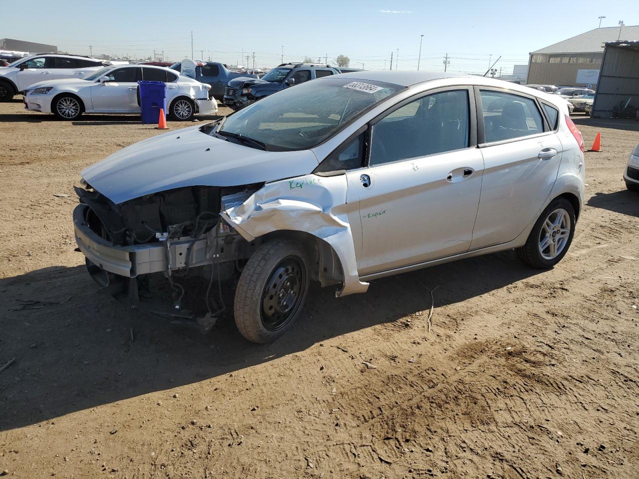 FORD FIESTA 2019 3fadp4ejxkm132405