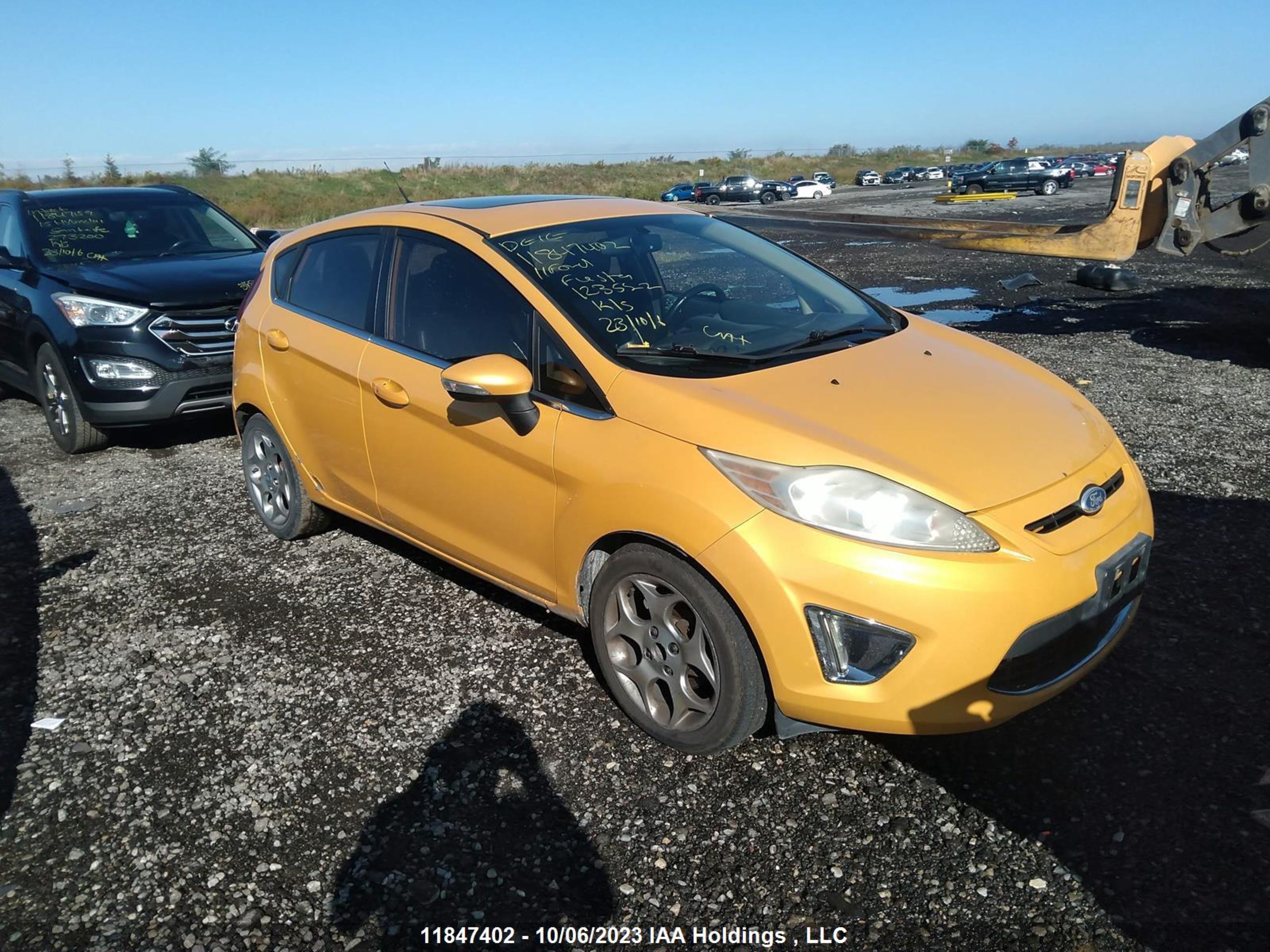 FORD FIESTA 2011 3fadp4fj4bm123522