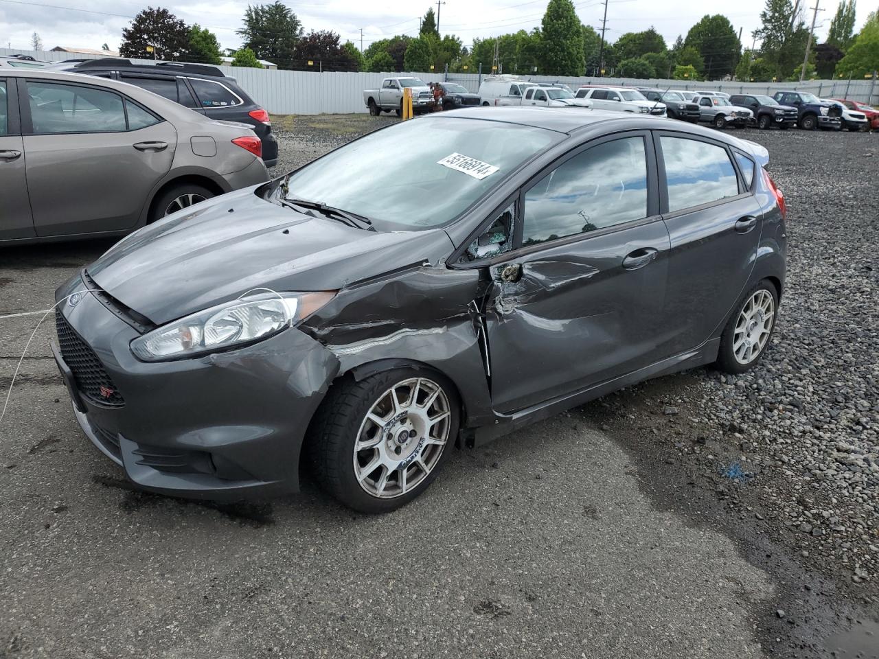 FORD FIESTA 2019 3fadp4gxxkm154034