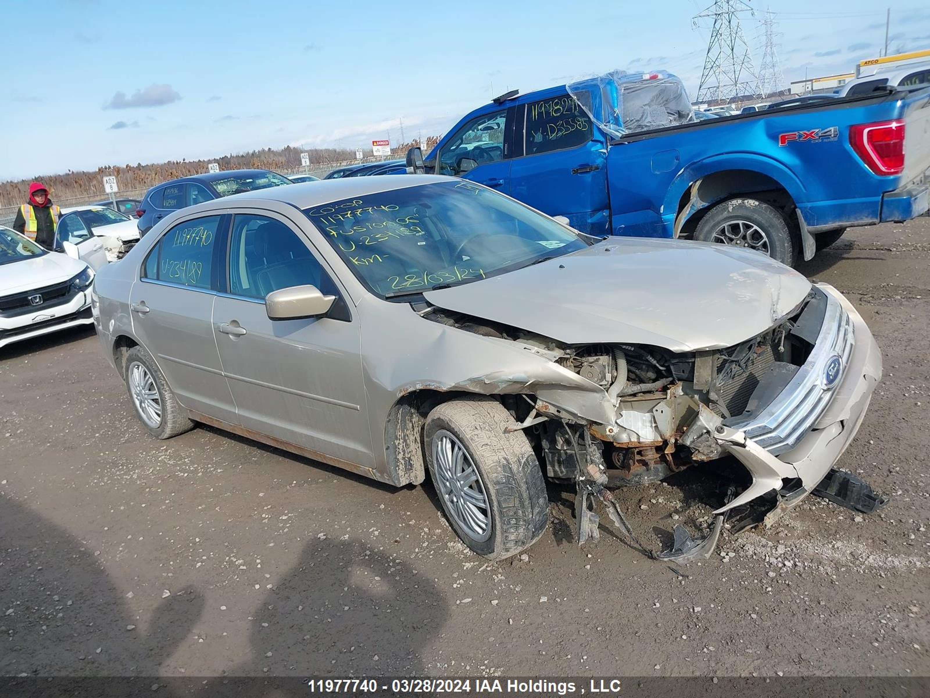 FORD FUSION 2006 3fafp08166r234189