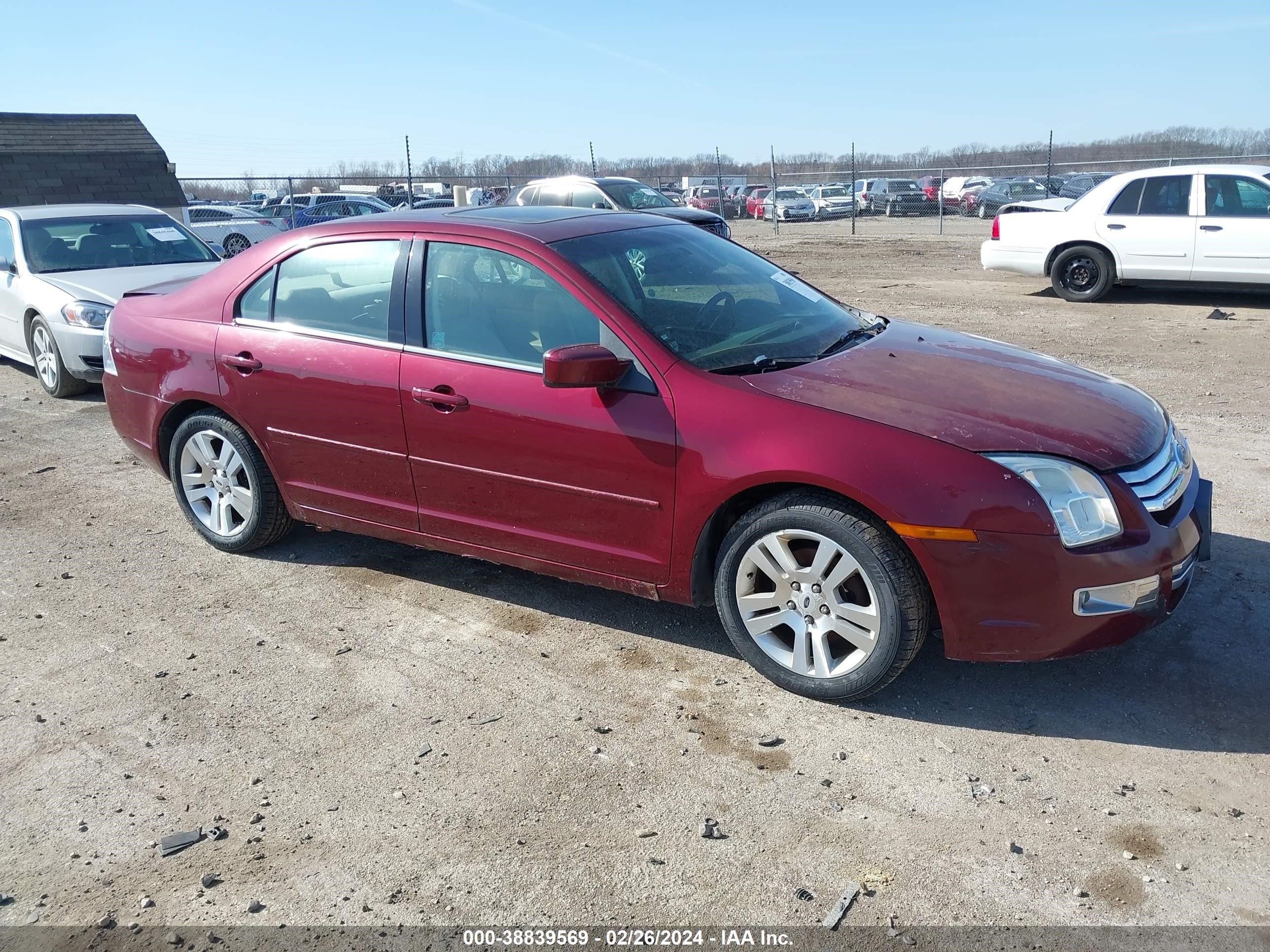 FORD FUSION 2006 3fafp08zx6r227414