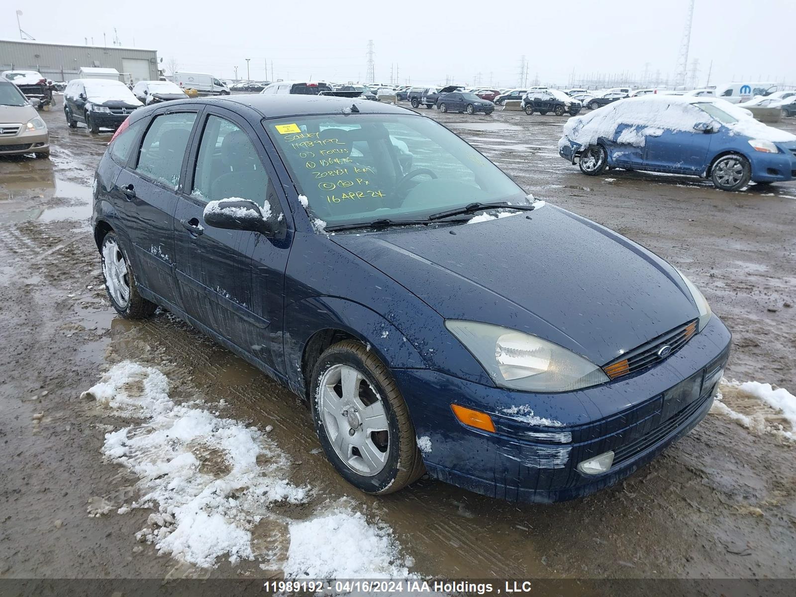 FORD FOCUS 2003 3fafp37313r136476