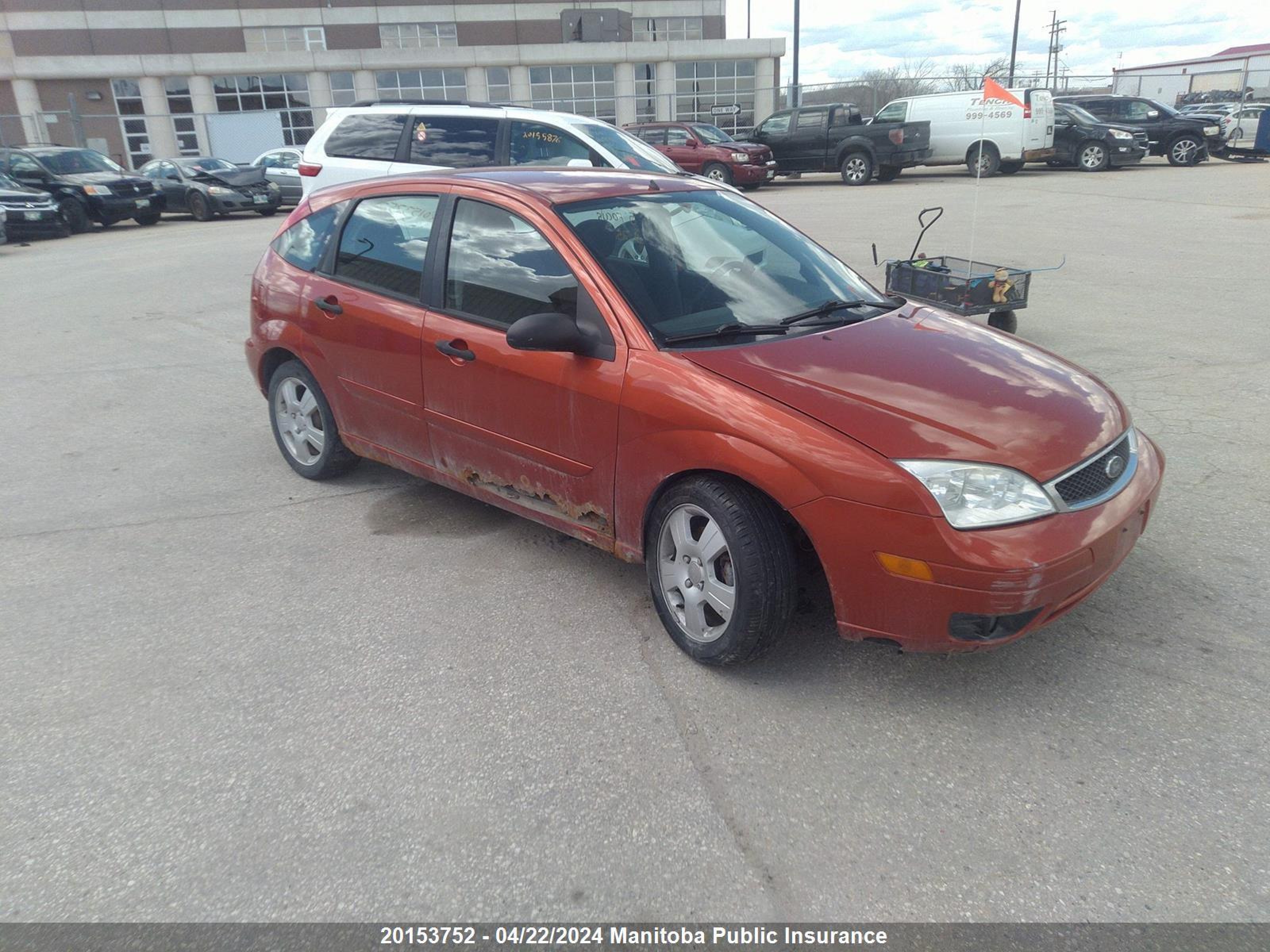 FORD FOCUS 2005 3fafp37n85r125298