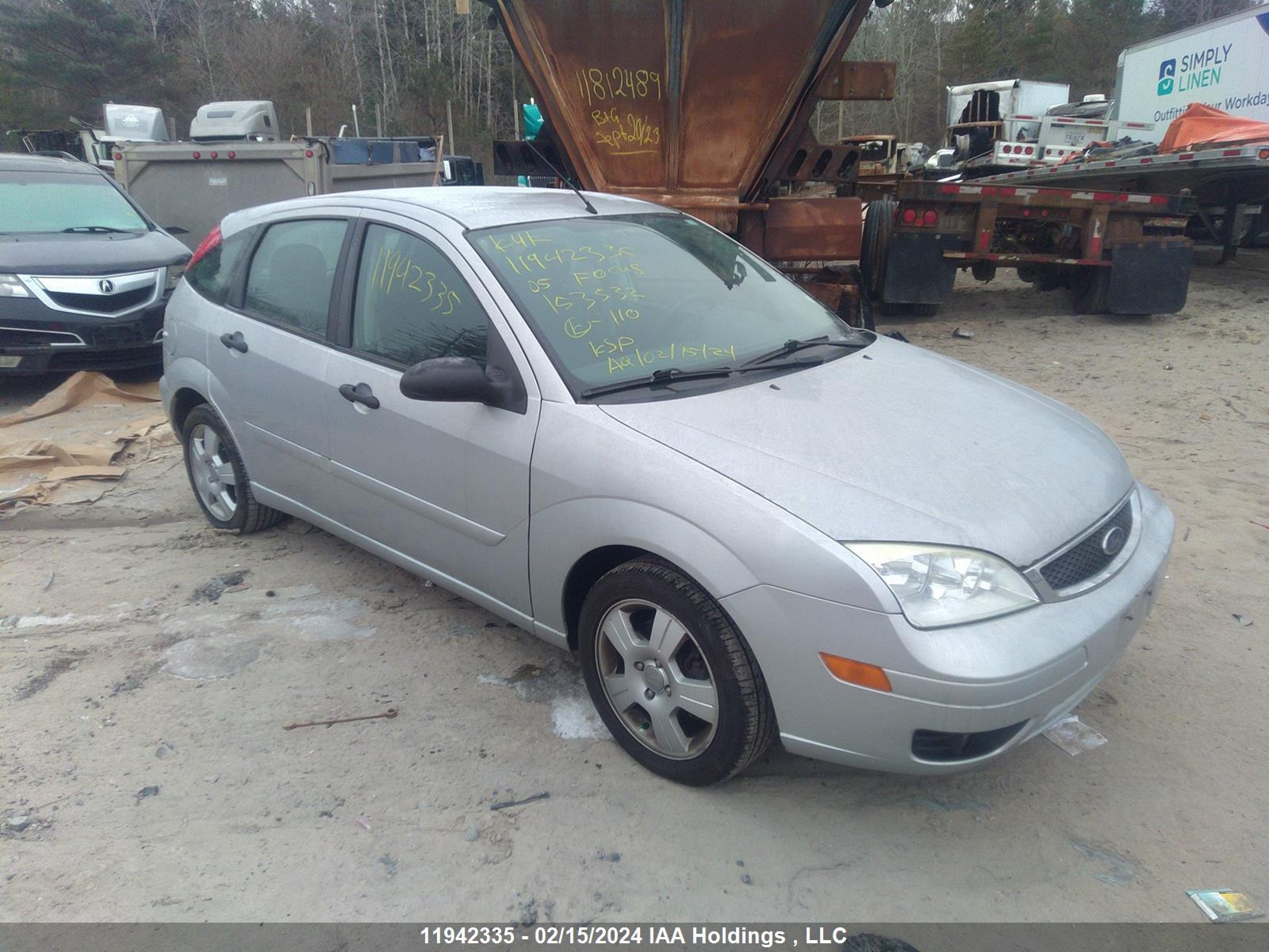 FORD FOCUS 2005 3fafp37n95r153532