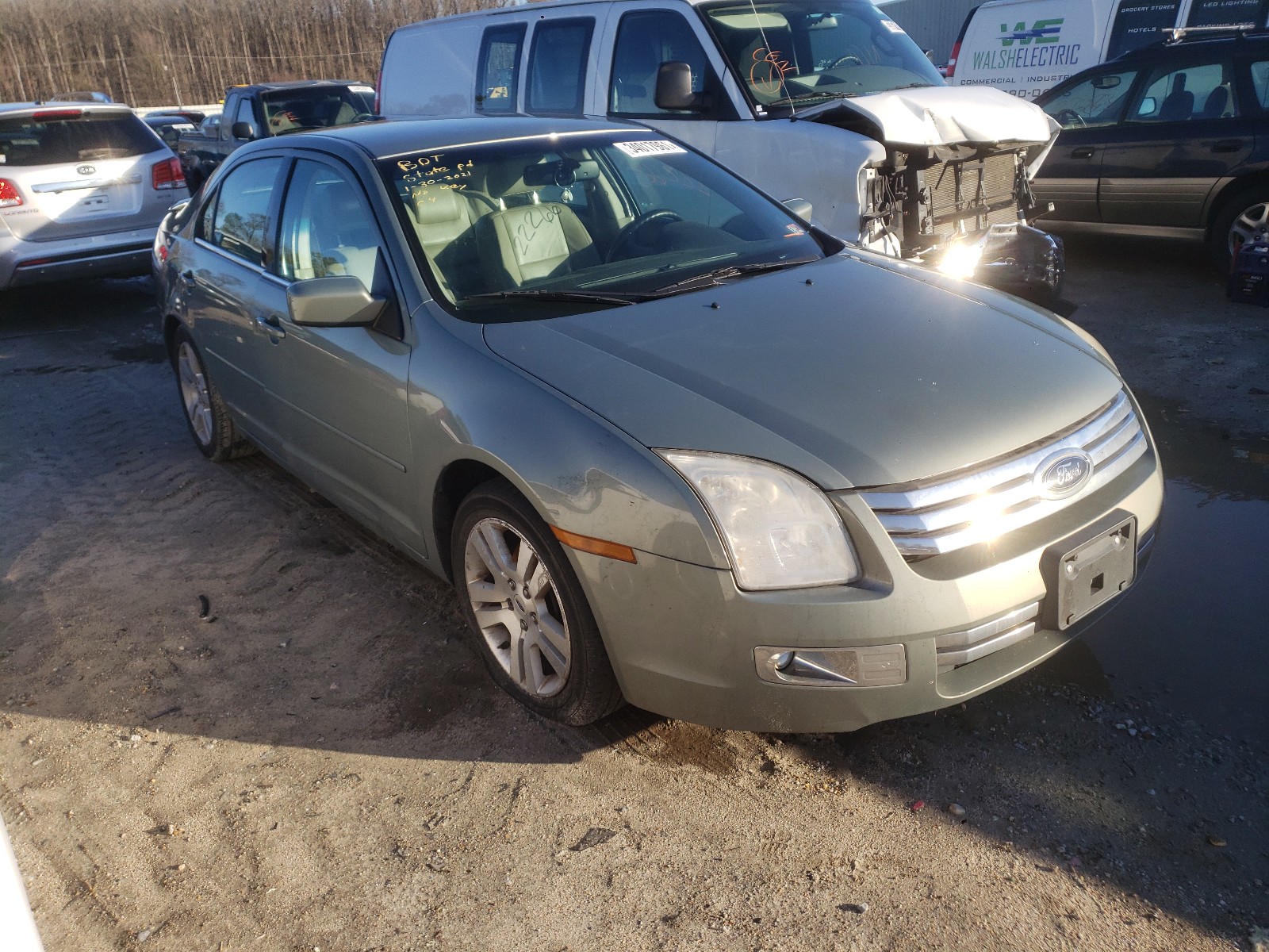 FORD FUSION SEL 2008 3fahp02168r209314