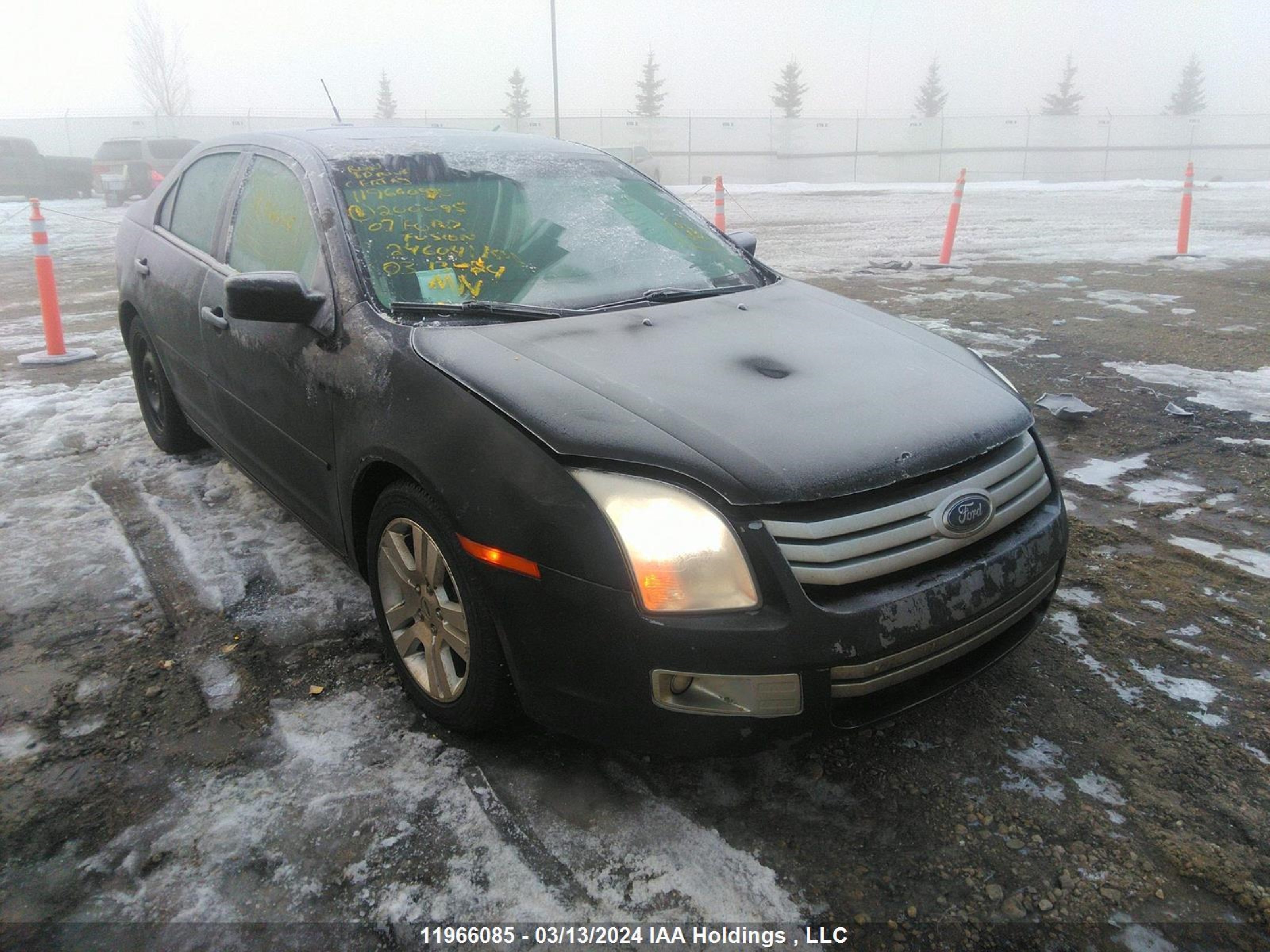 FORD FUSION 2007 3fahp021x7r200095