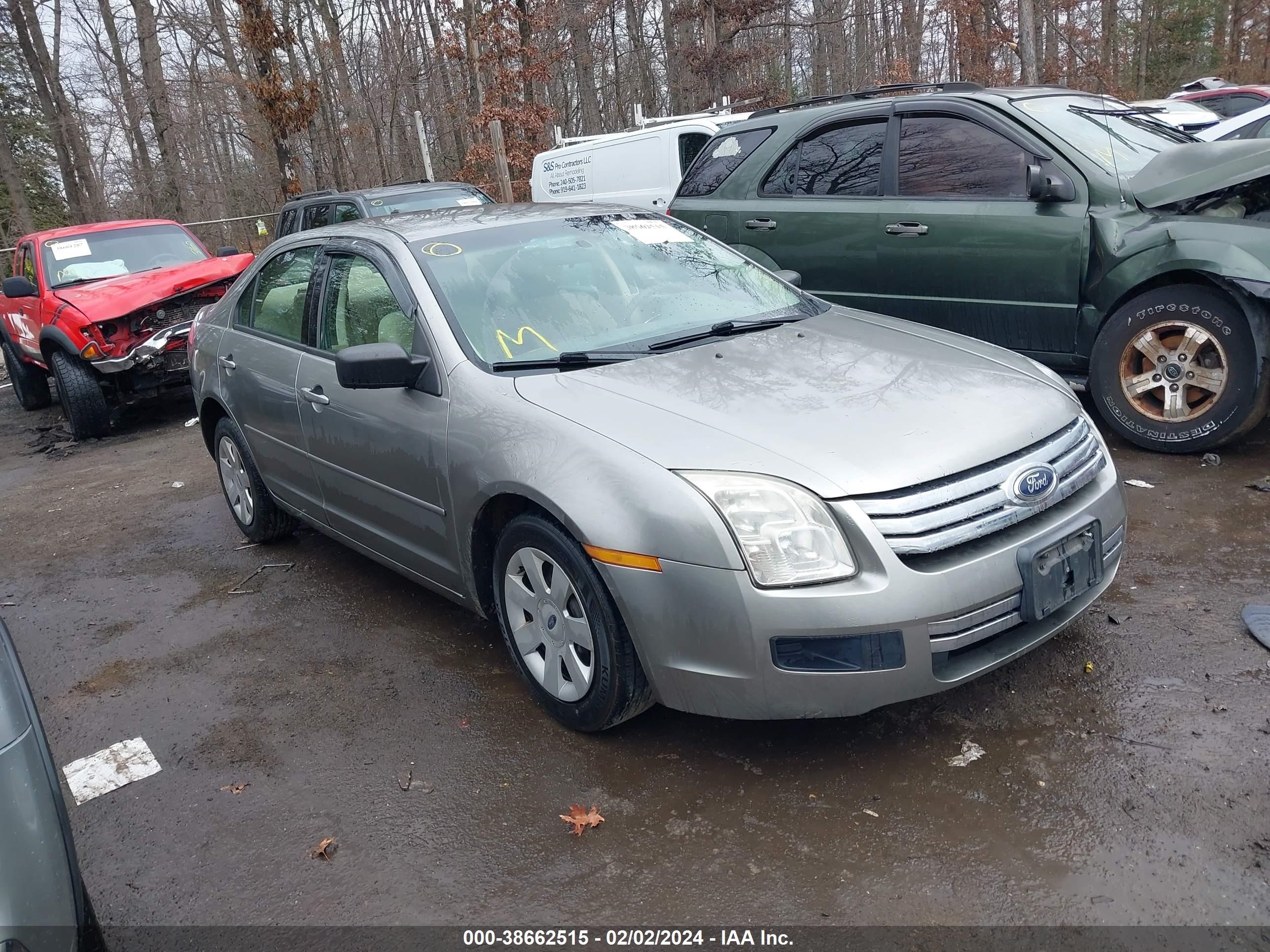 FORD FUSION 2008 3fahp06z88r271443