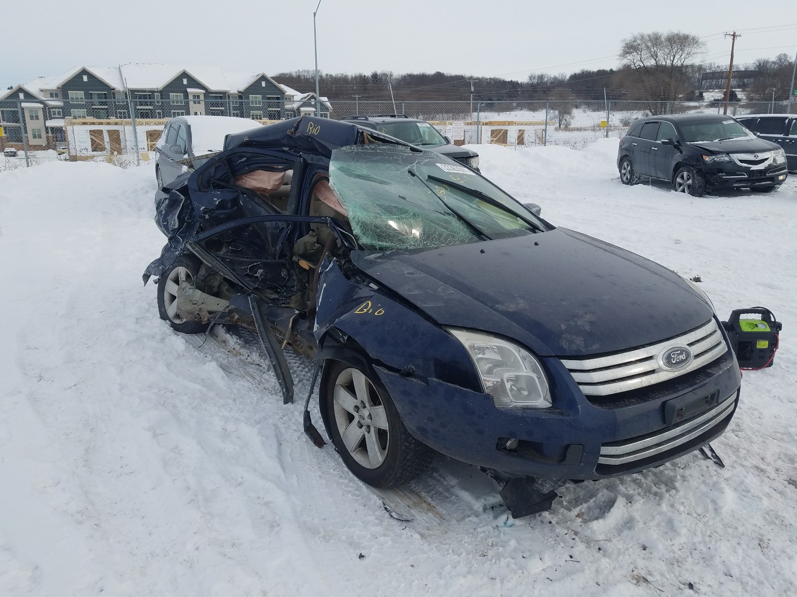 FORD FUSION SE 2007 3fahp071x7r148511