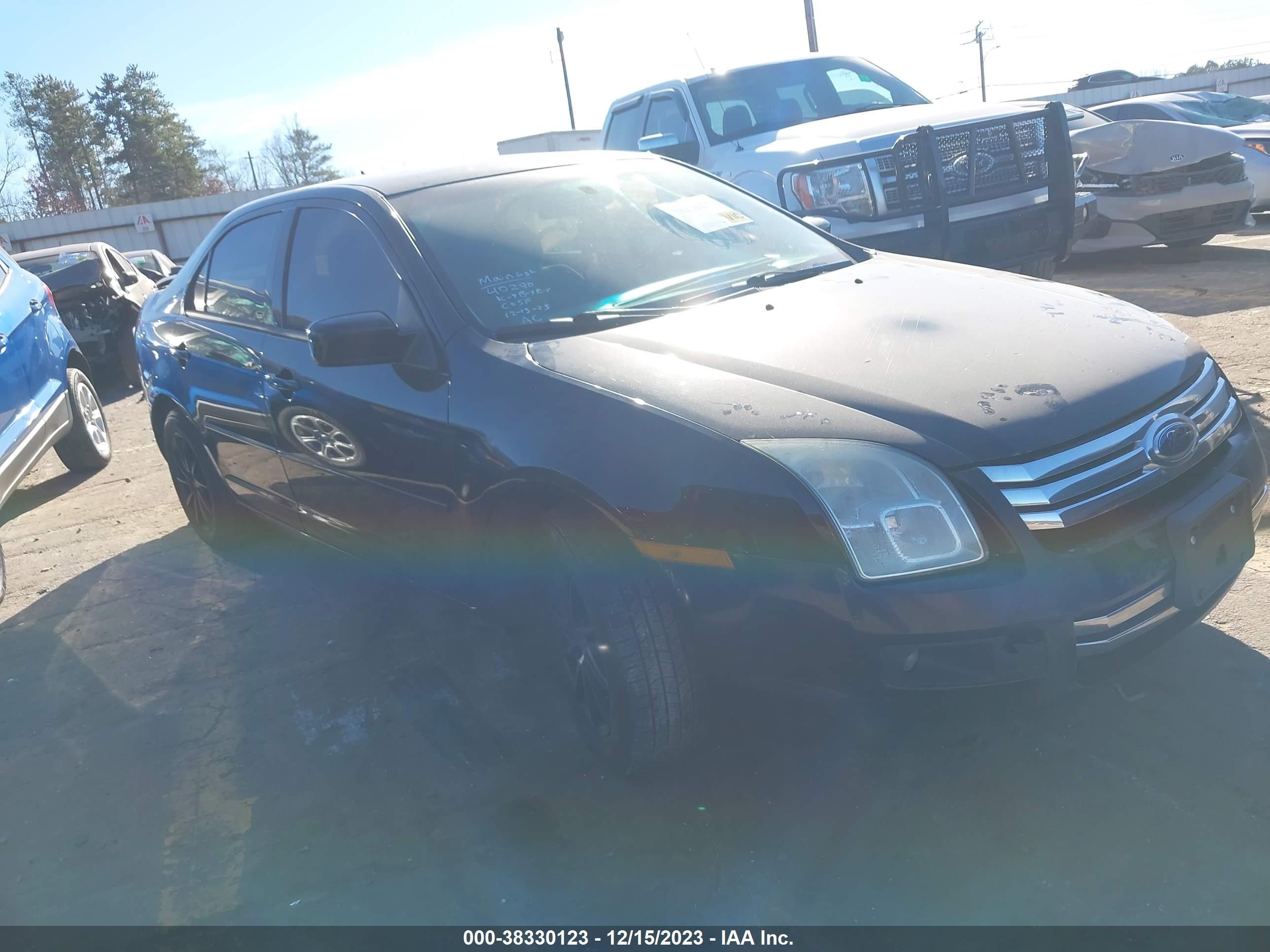 FORD FUSION 2008 3fahp07z28r247928