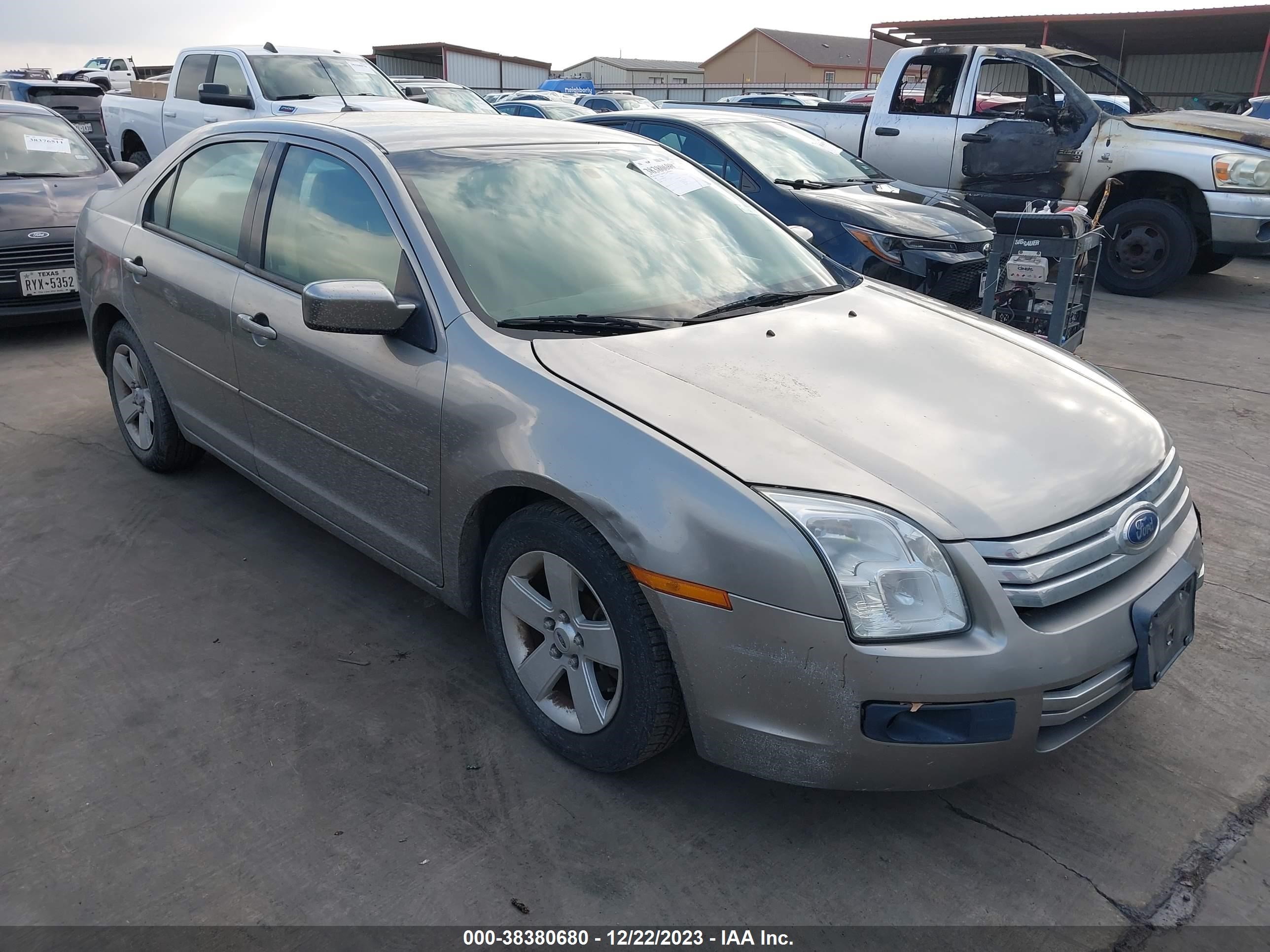 FORD FUSION 2008 3fahp07z38r118399