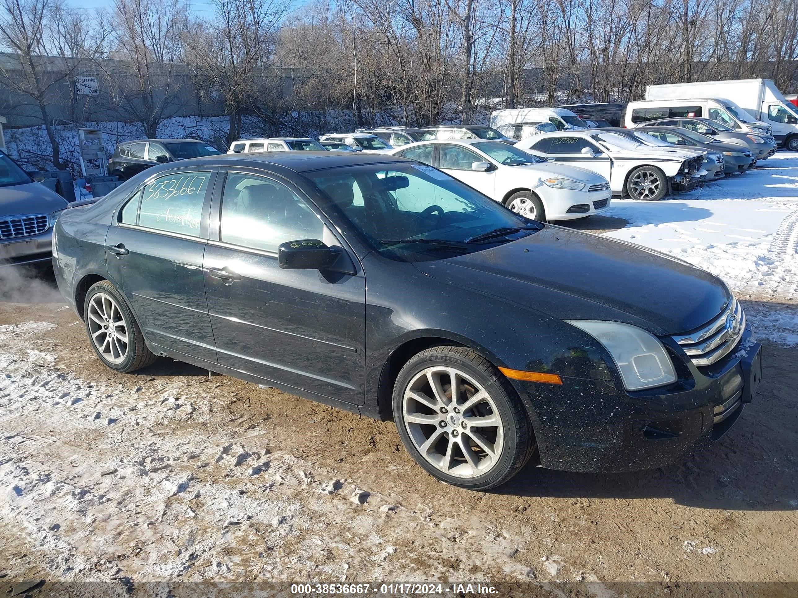 FORD FUSION 2008 3fahp07z38r184354