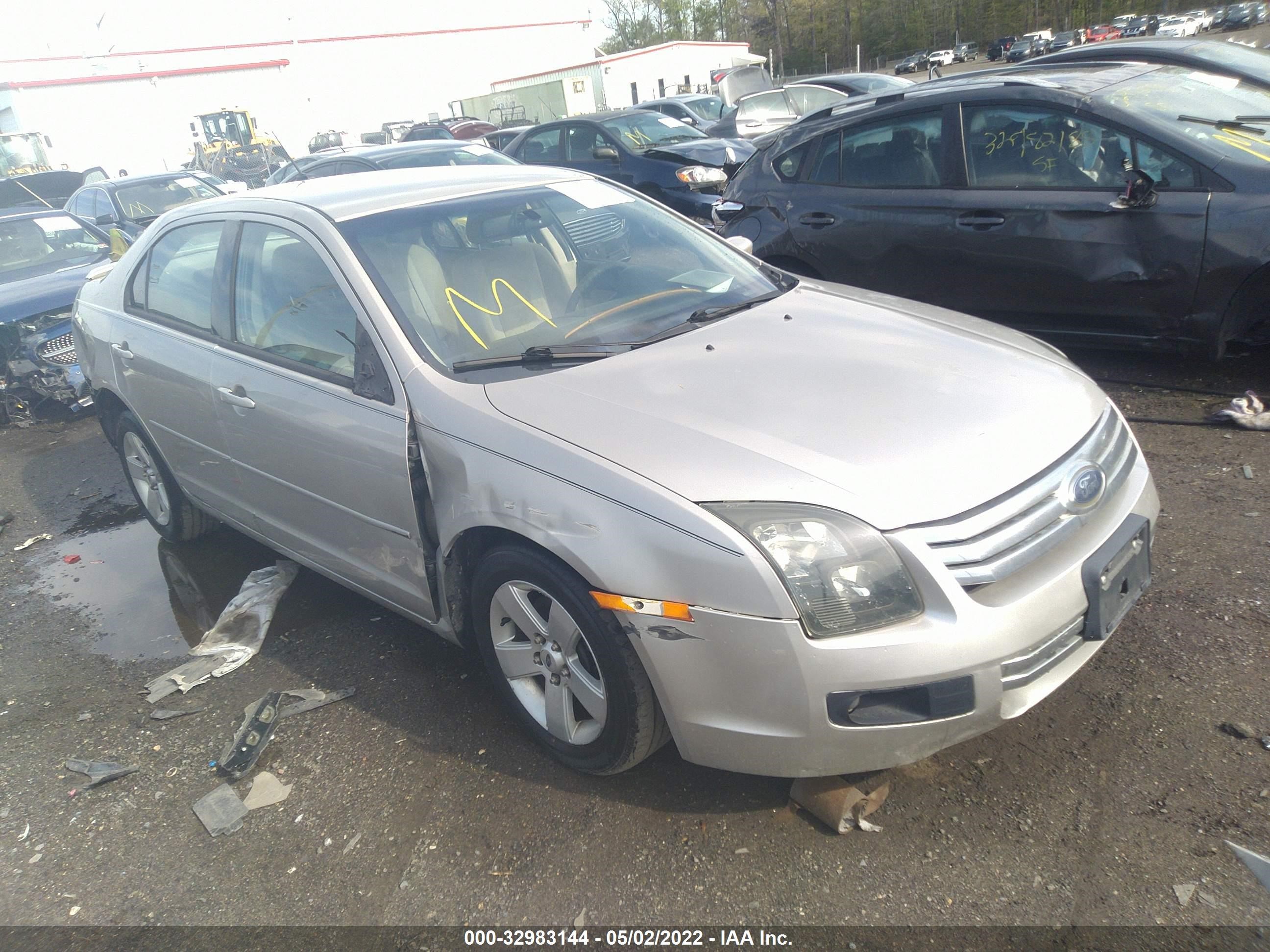 FORD FUSION 2008 3fahp07z38r232502