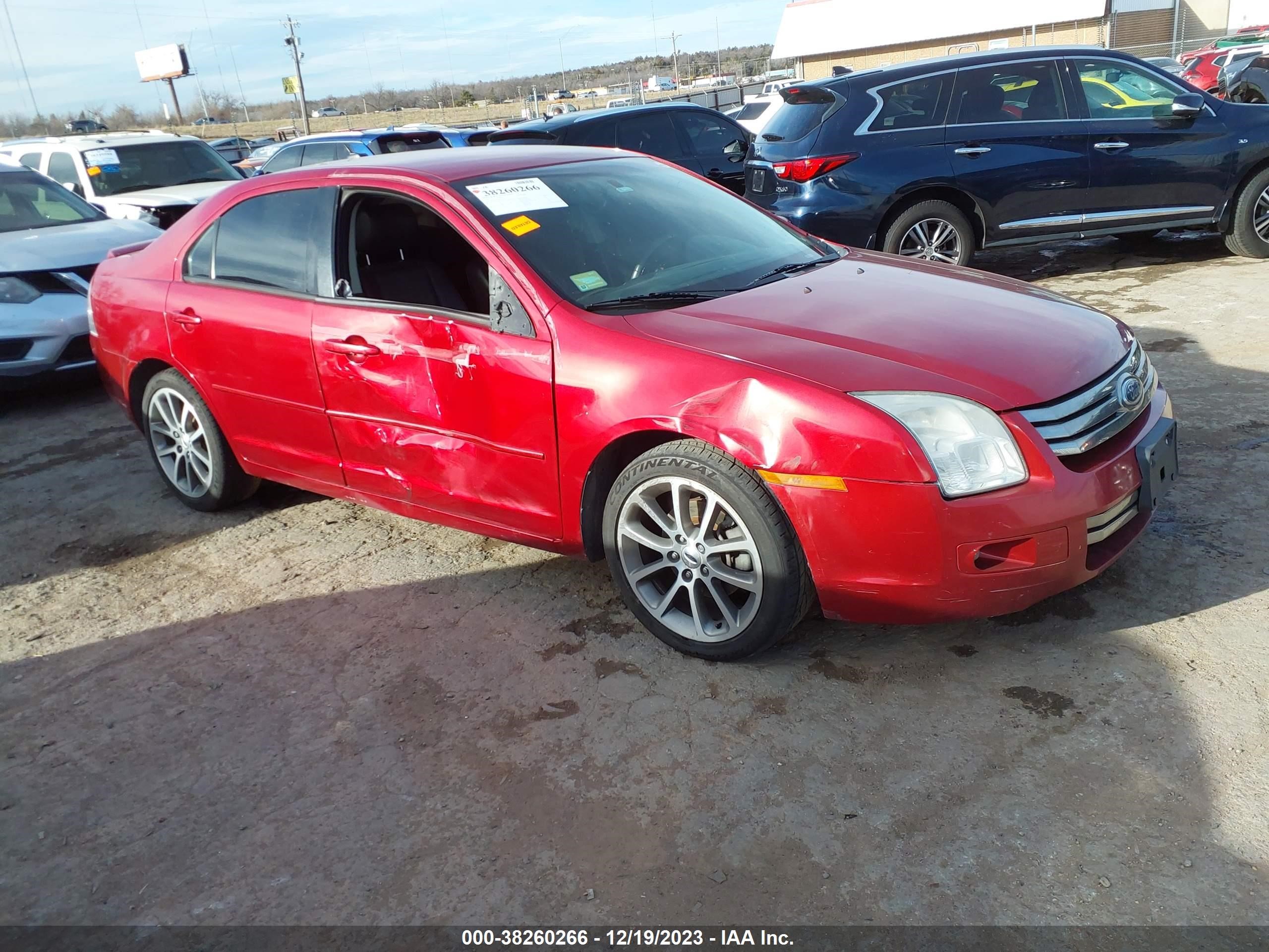 FORD FUSION 2008 3fahp07z48r151427