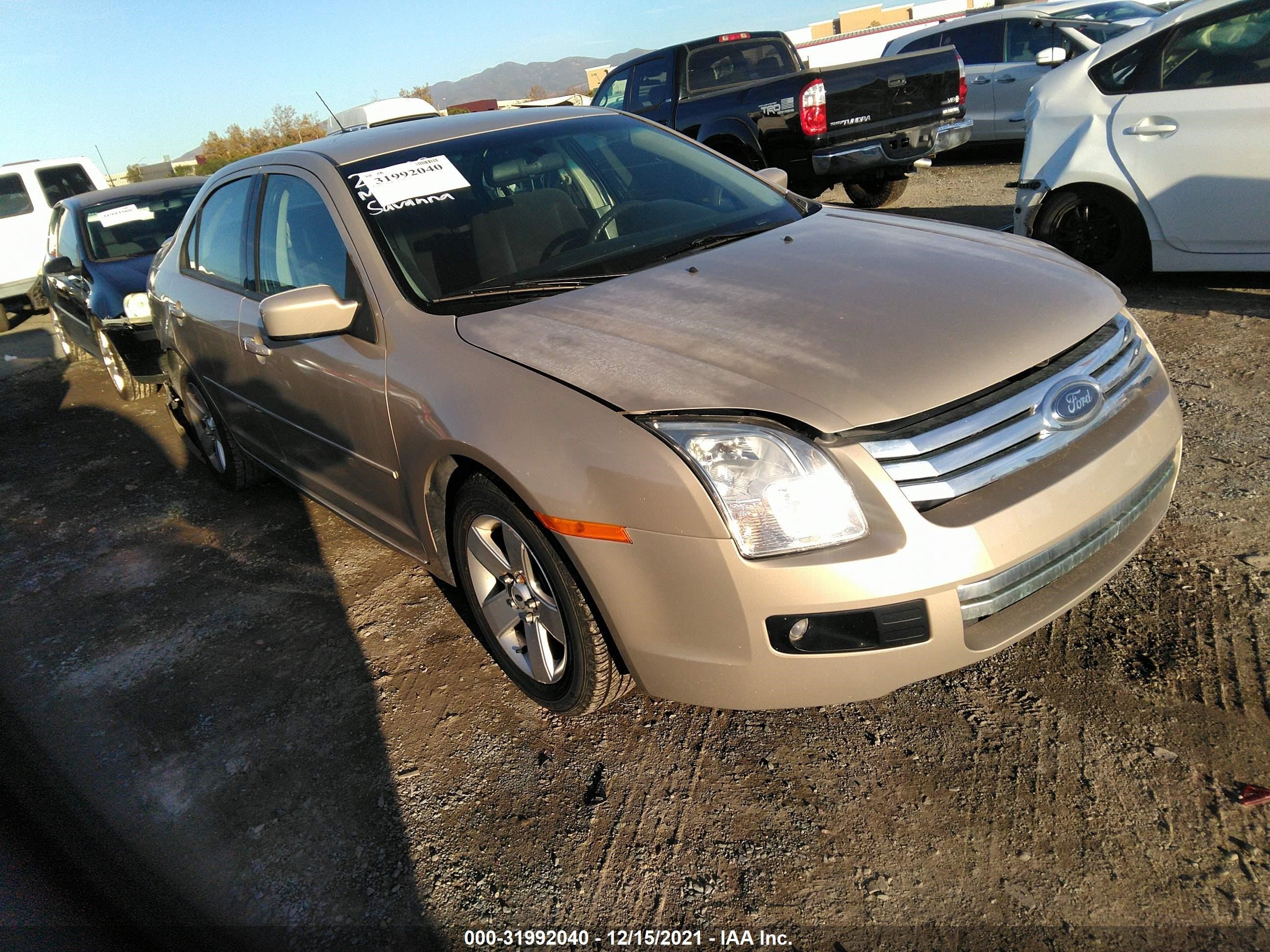 FORD FUSION 2007 3fahp07z57r160684