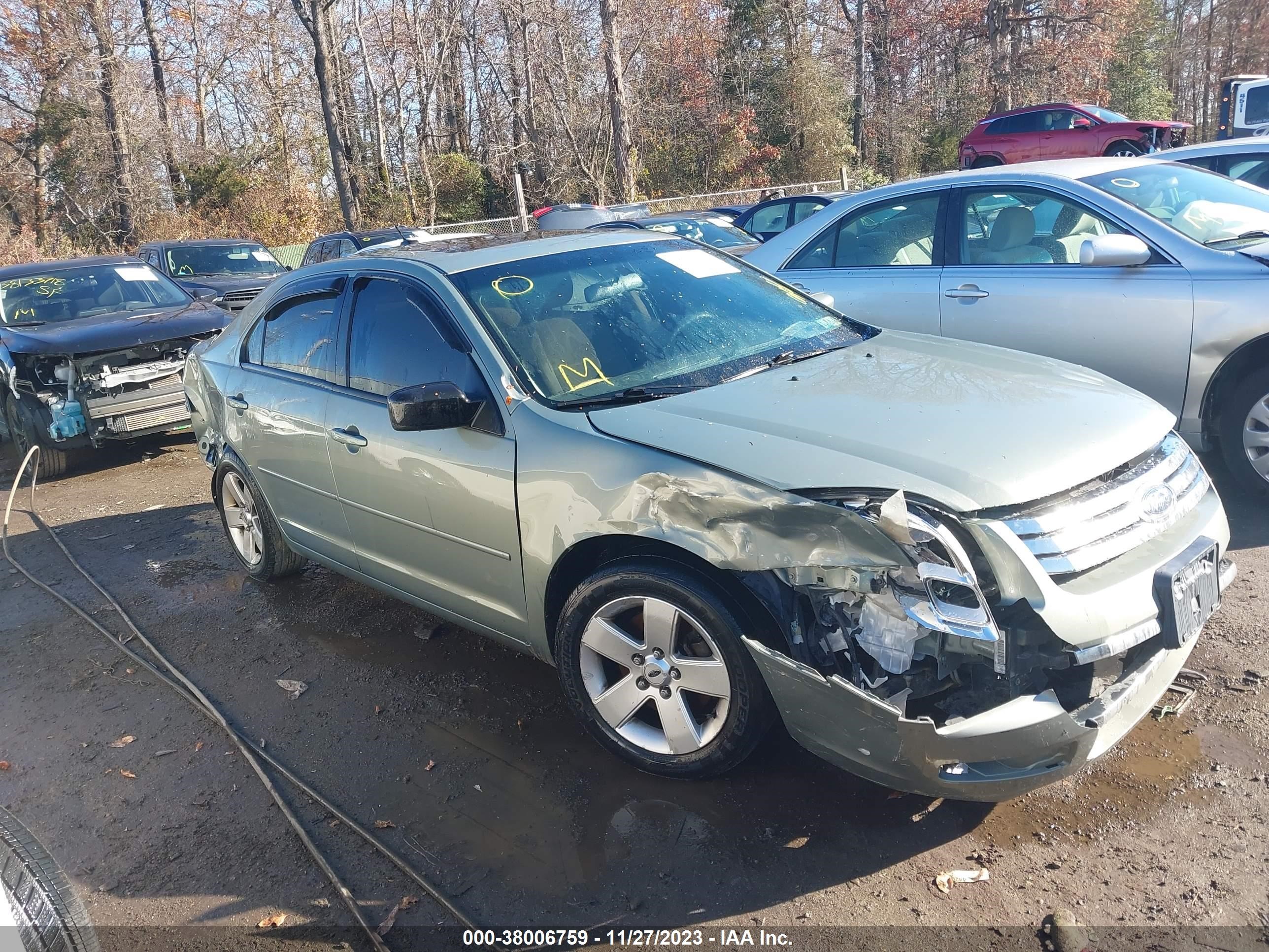 FORD FUSION 2008 3fahp07z58r103063