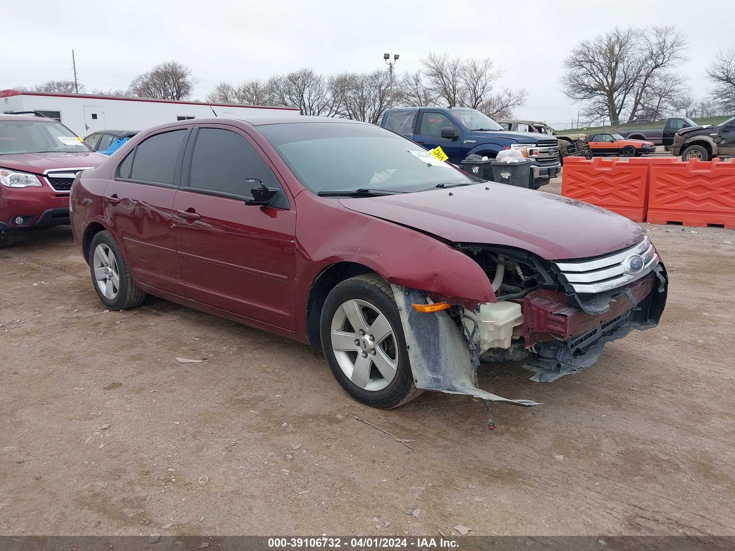 FORD FUSION 2007 3fahp07z67r139469