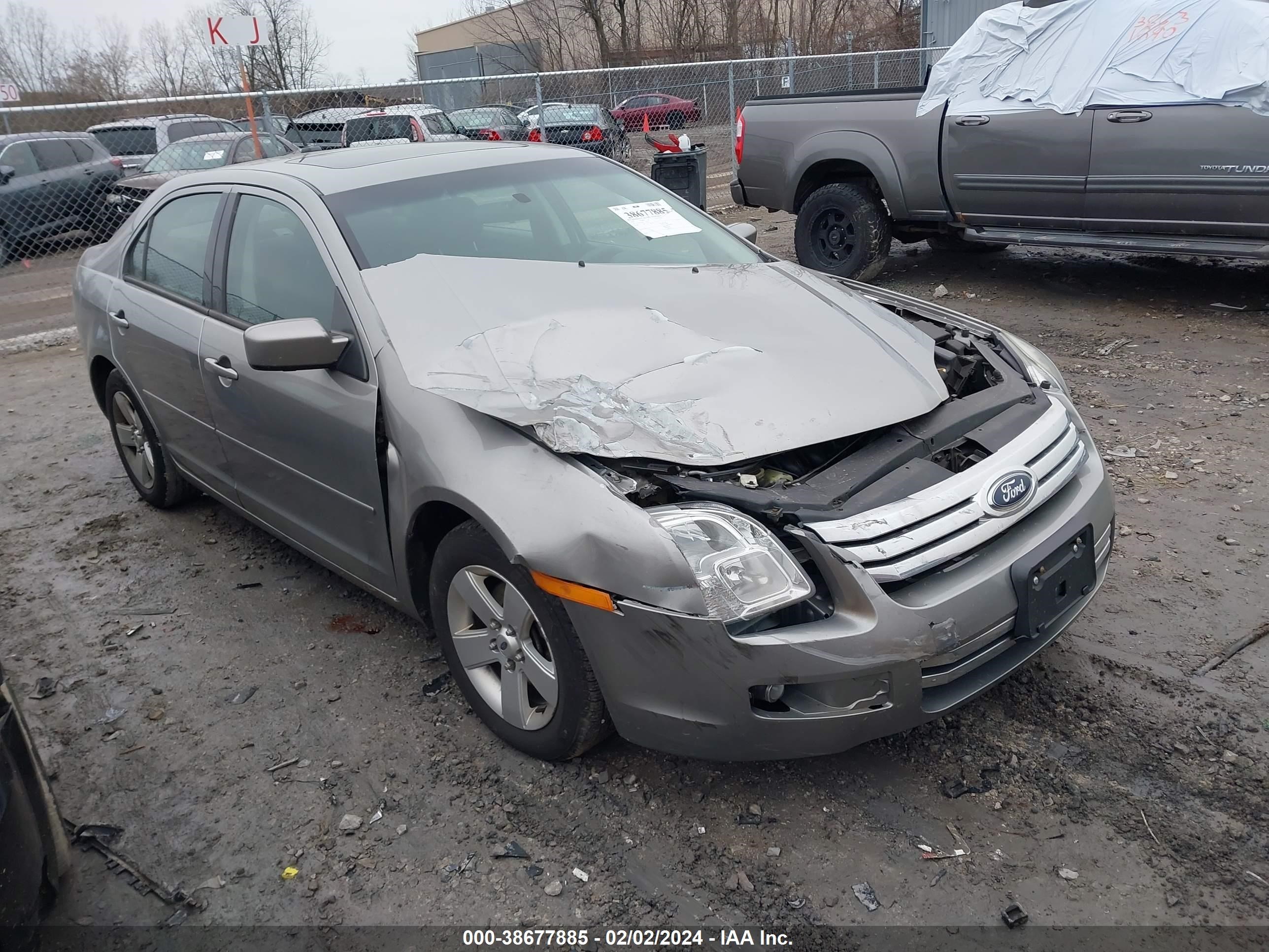 FORD FUSION 2008 3fahp07z68r137867