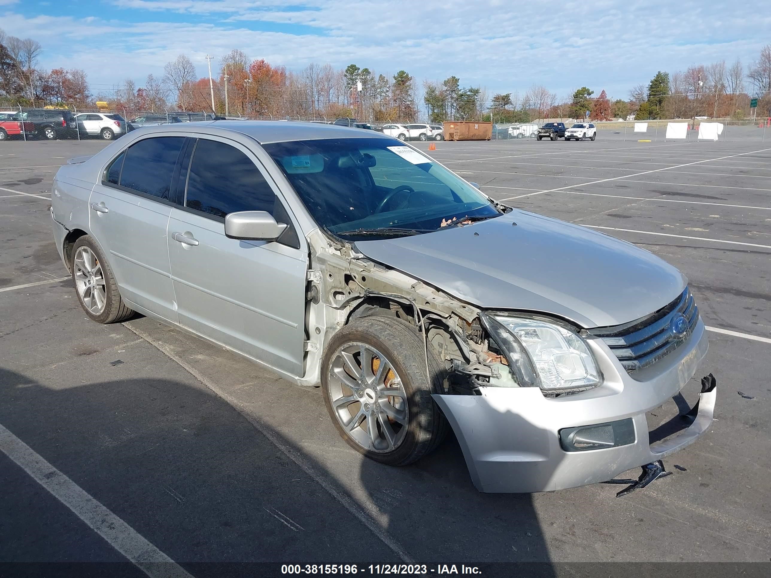 FORD FUSION 2008 3fahp07z78r233488