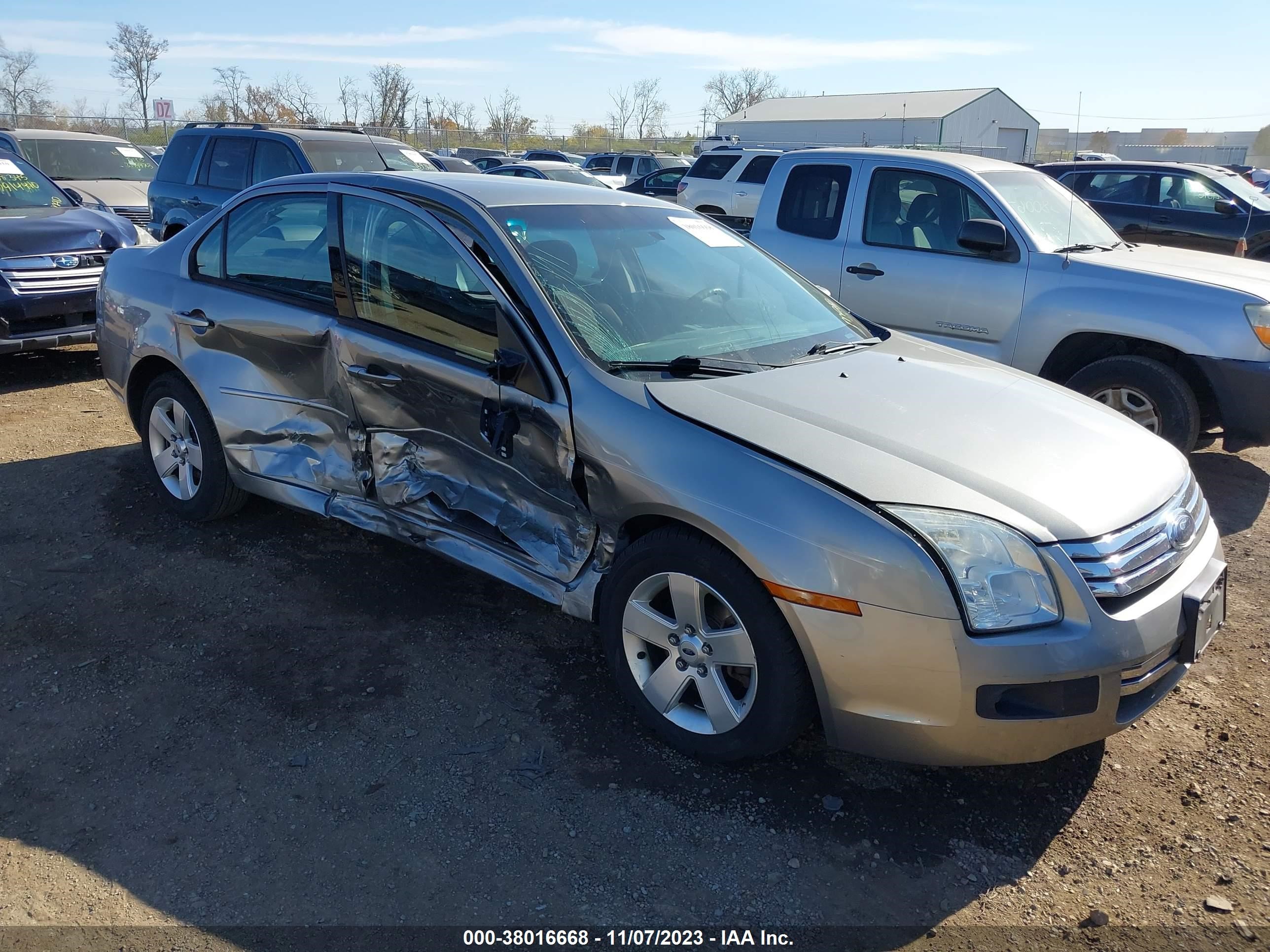 FORD FUSION 2008 3fahp07z78r233538