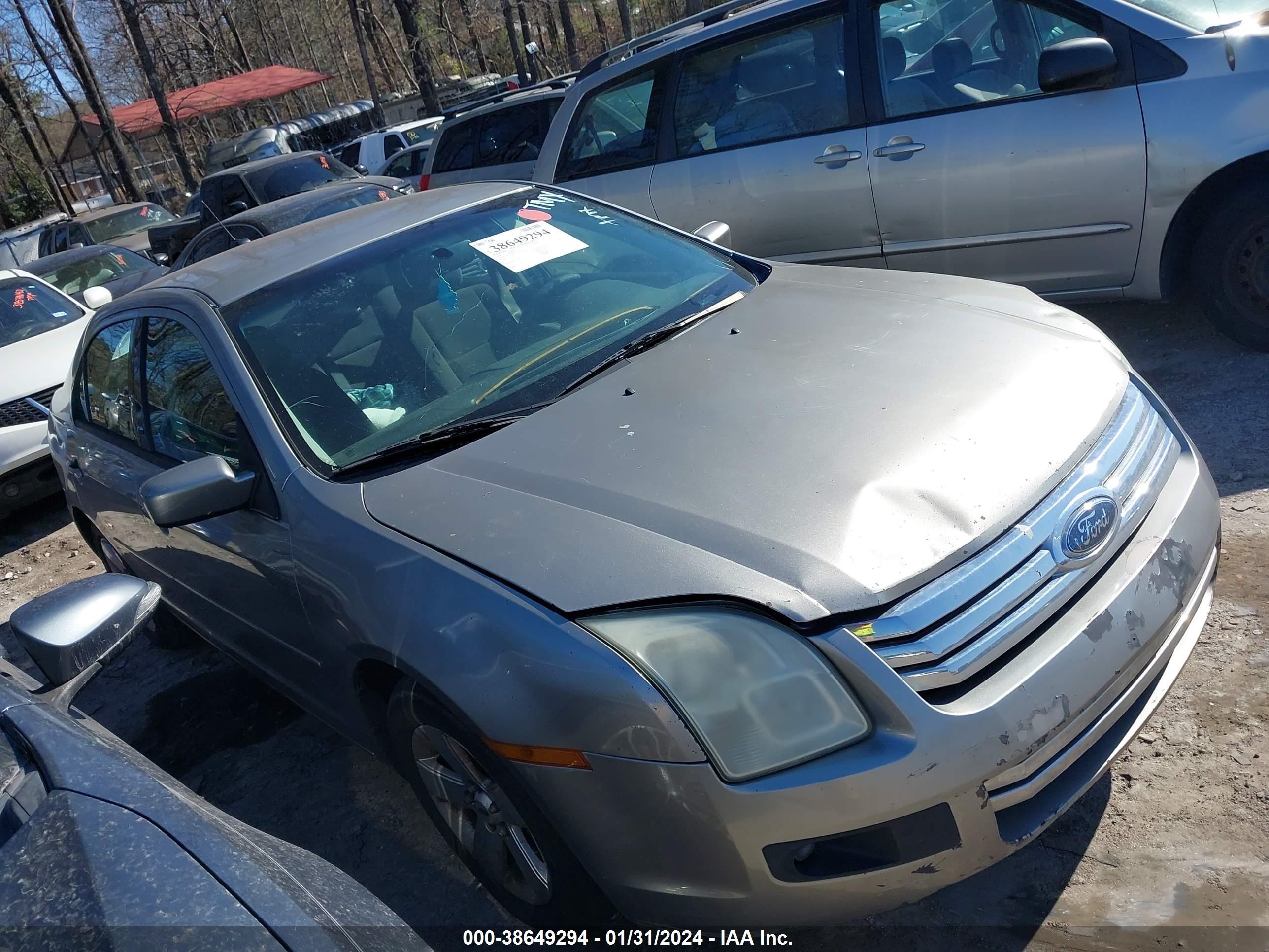 FORD FUSION 2008 3fahp07z78r241106