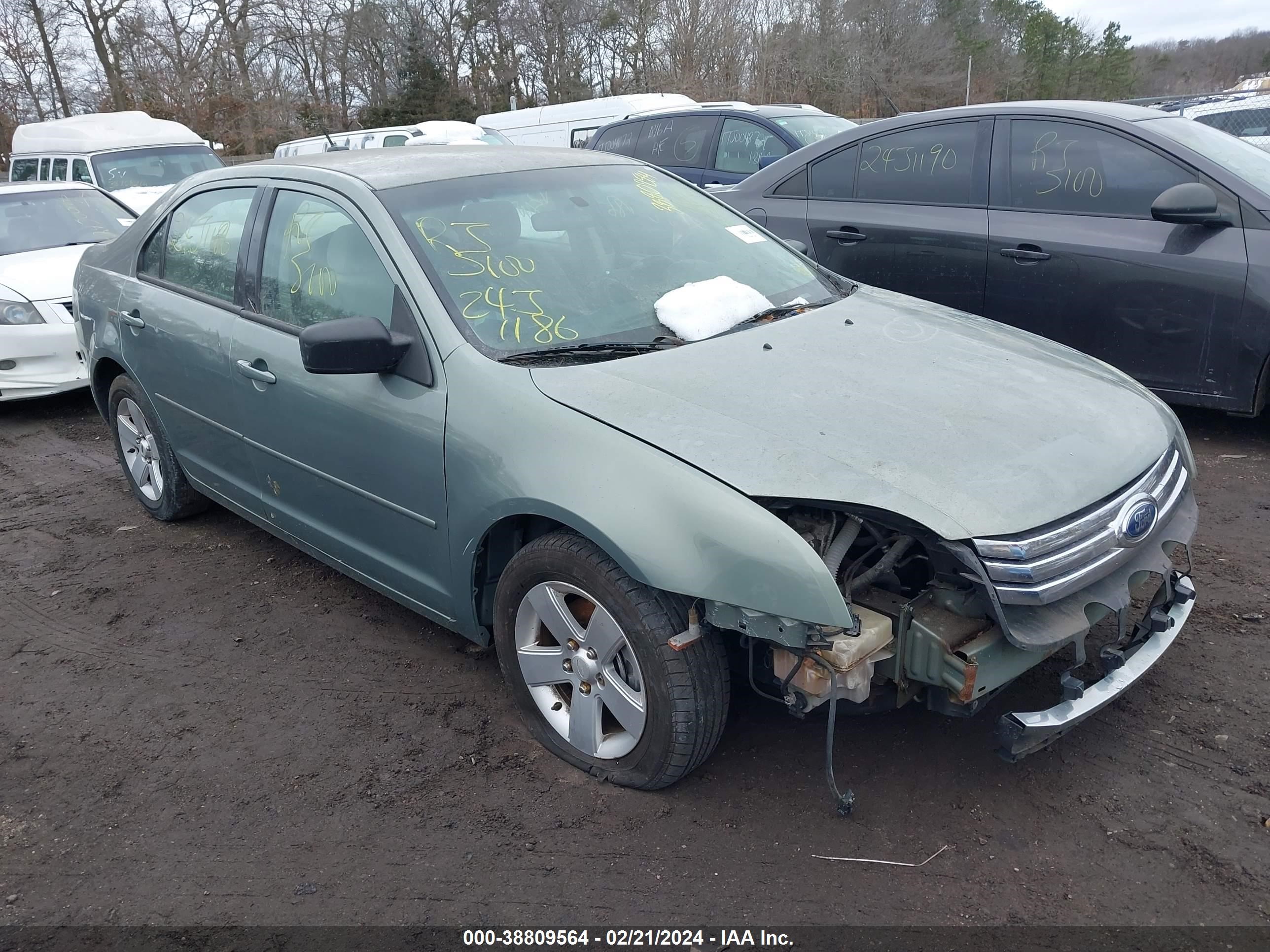 FORD FUSION 2008 3fahp07z78r262148