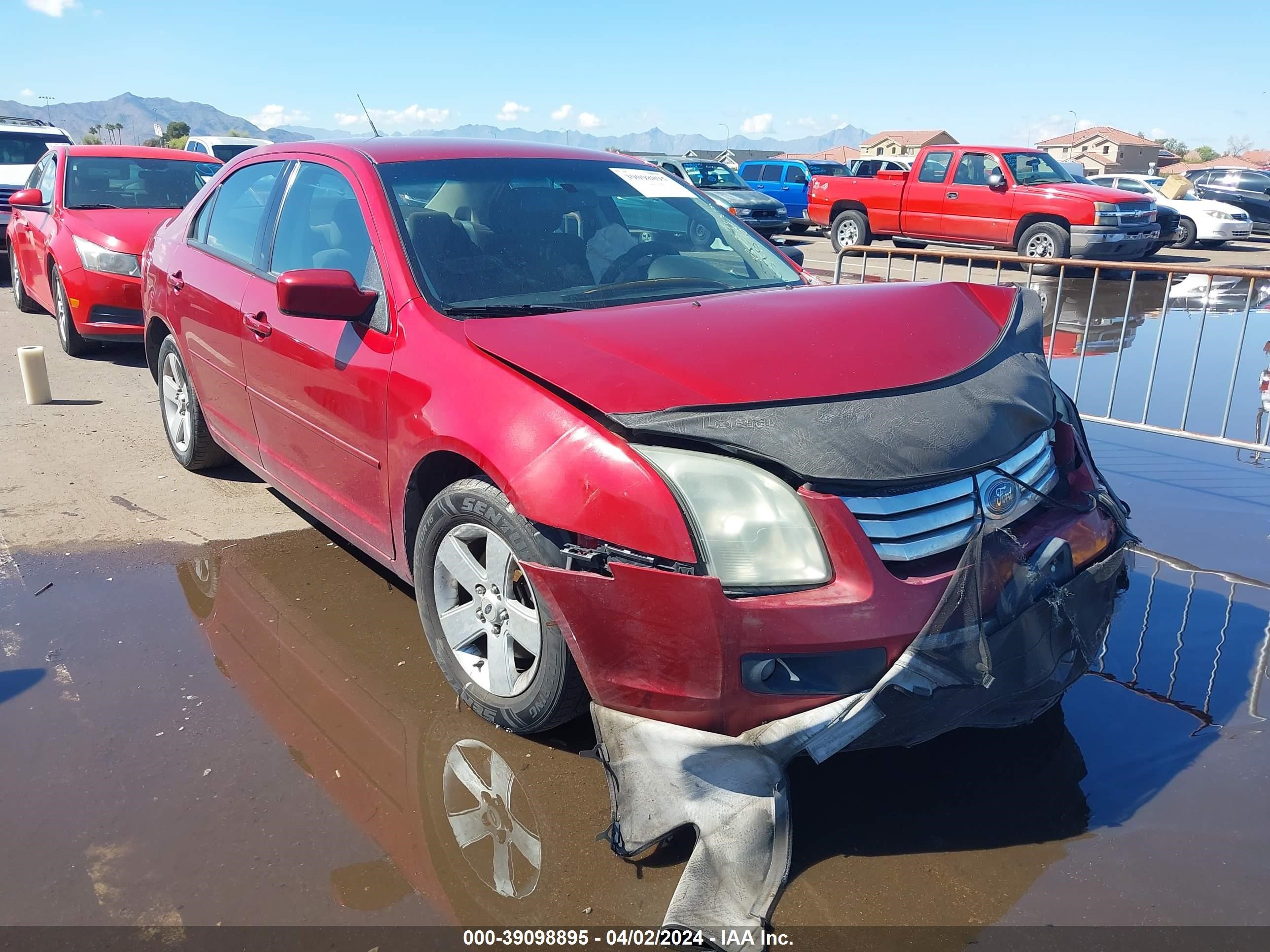 FORD FUSION 2008 3fahp07z98r232570