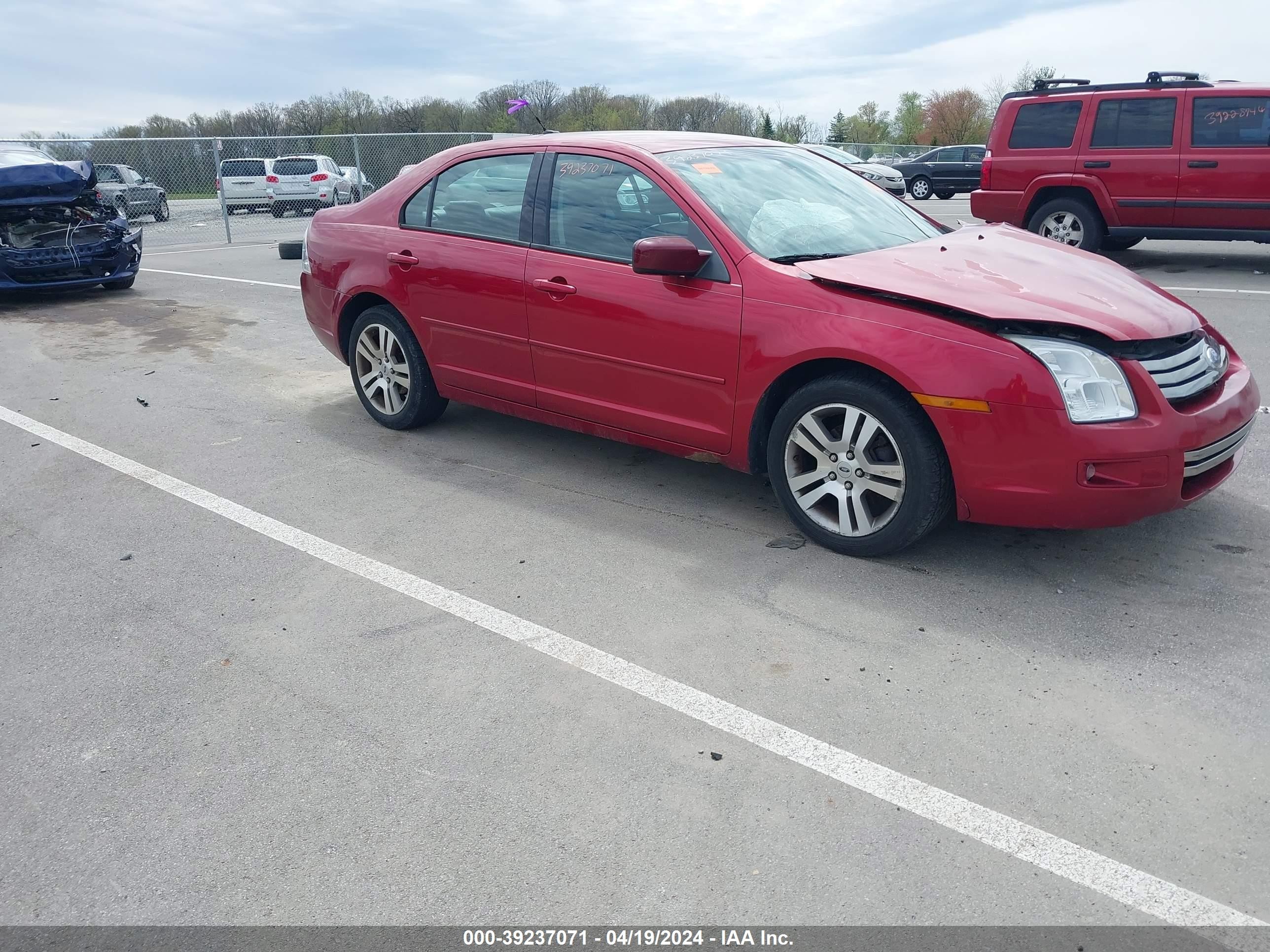 FORD FUSION 2007 3fahp07zx7r165699