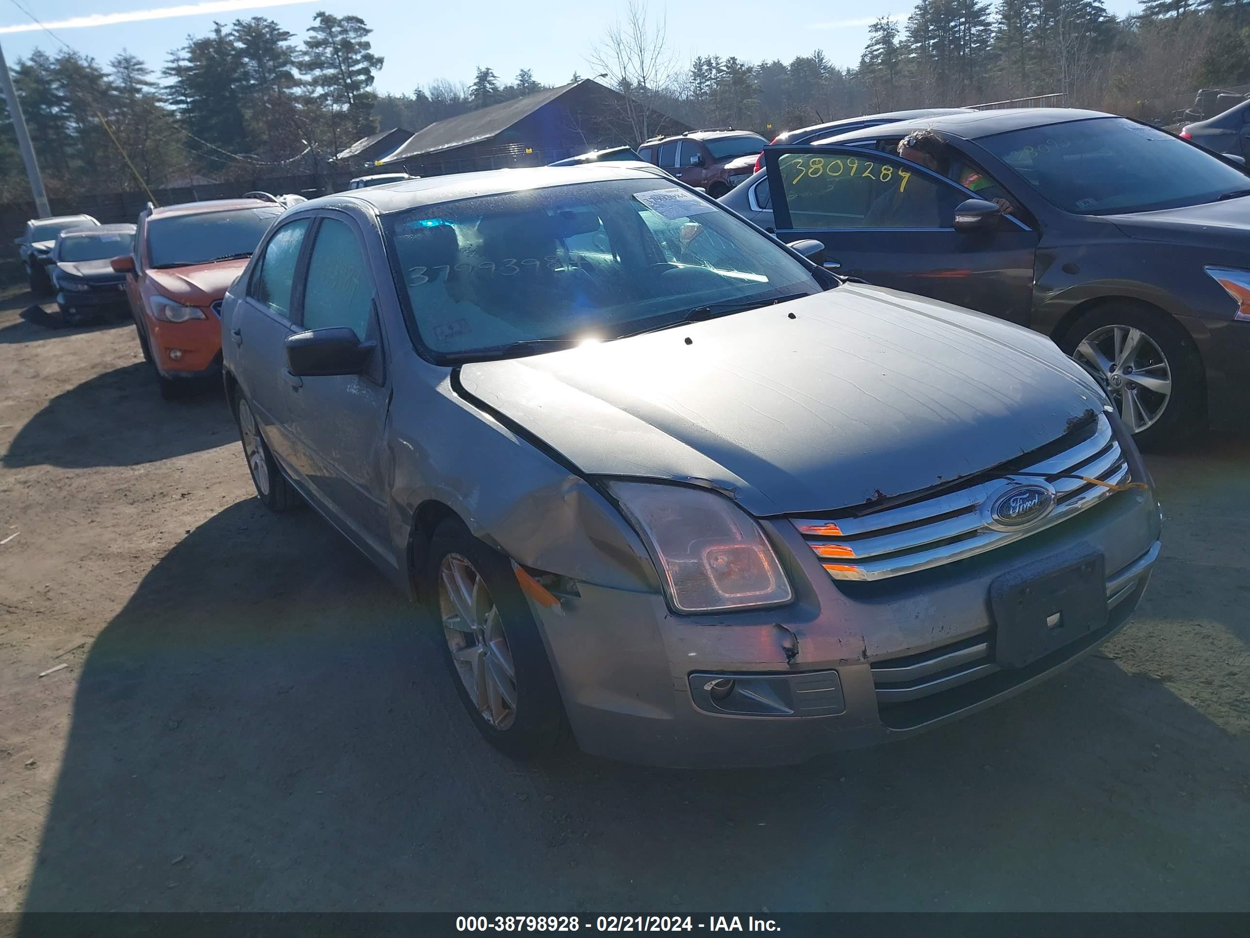 FORD FUSION 2008 3fahp08128r191451