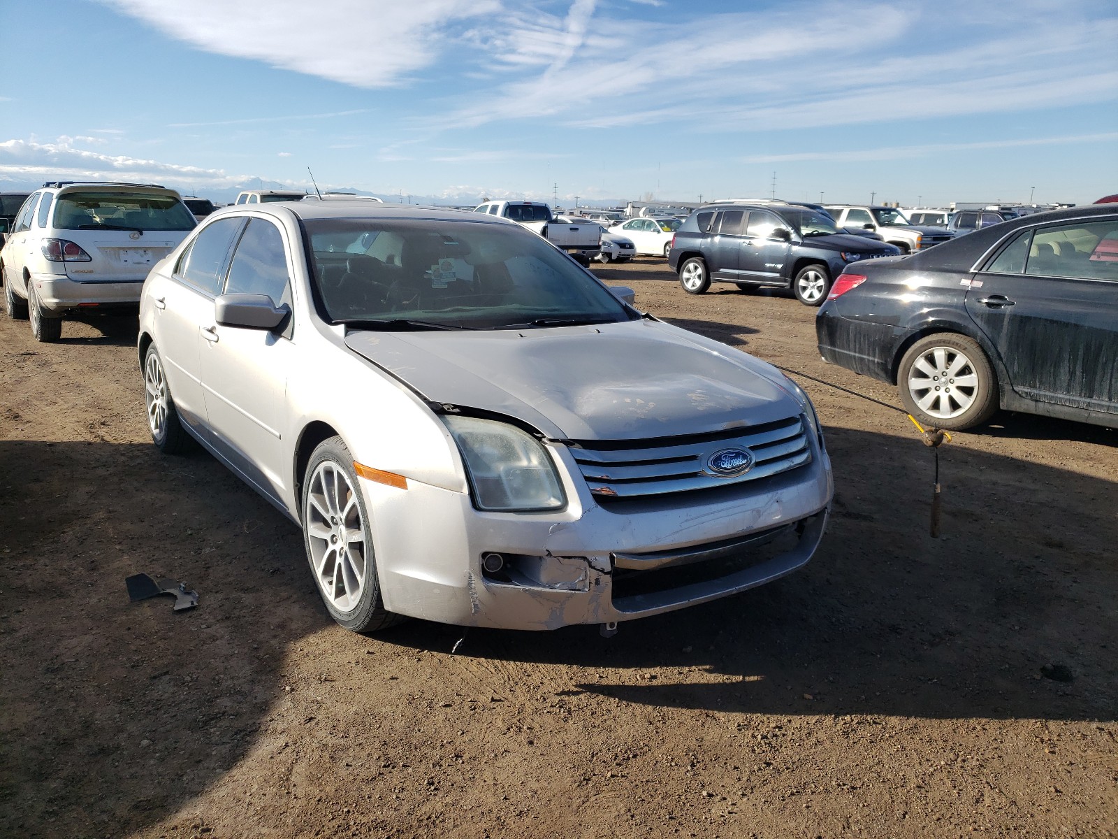 FORD FUSION SEL 2008 3fahp08128r250689