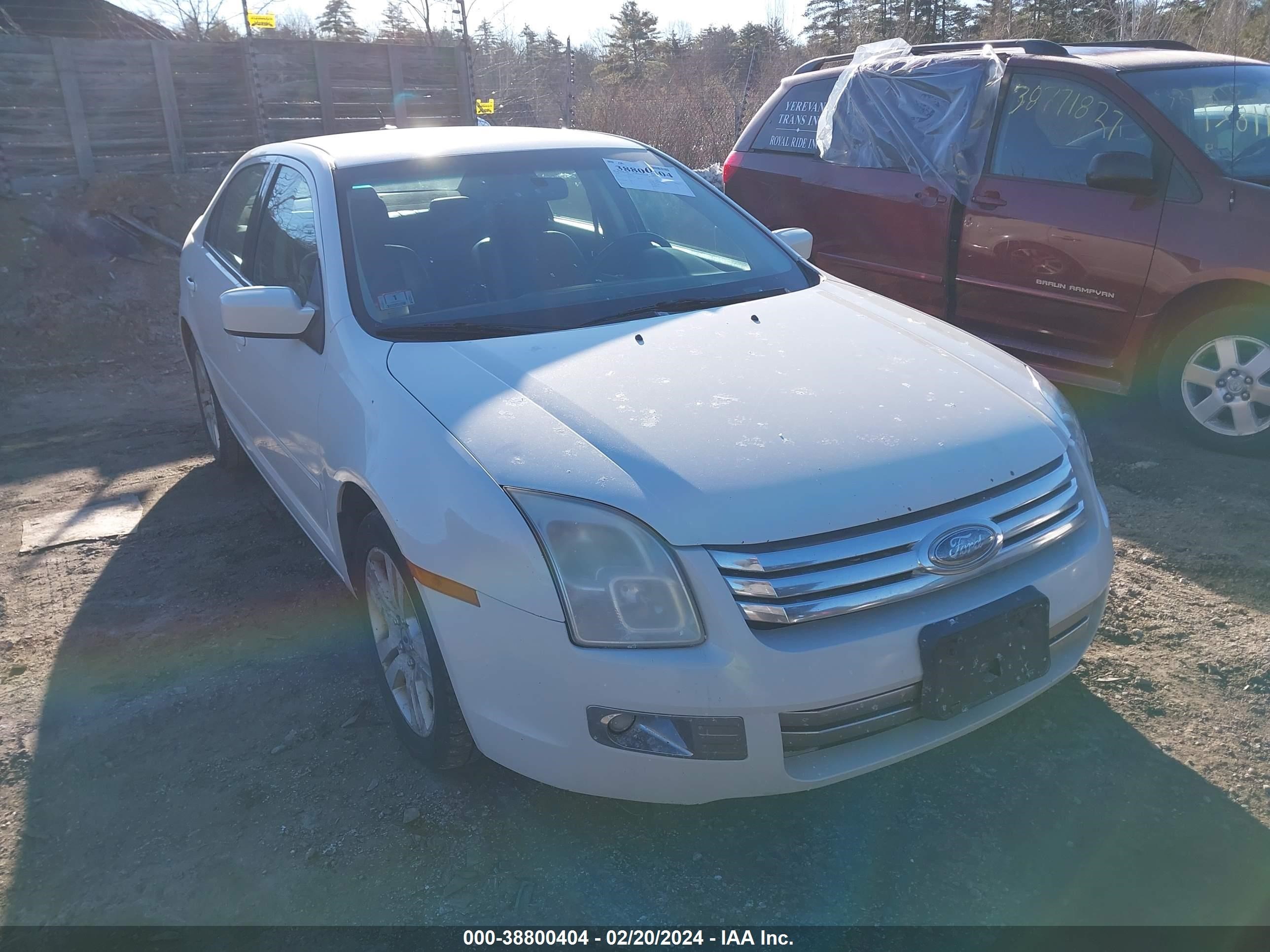 FORD FUSION 2008 3fahp08138r207673