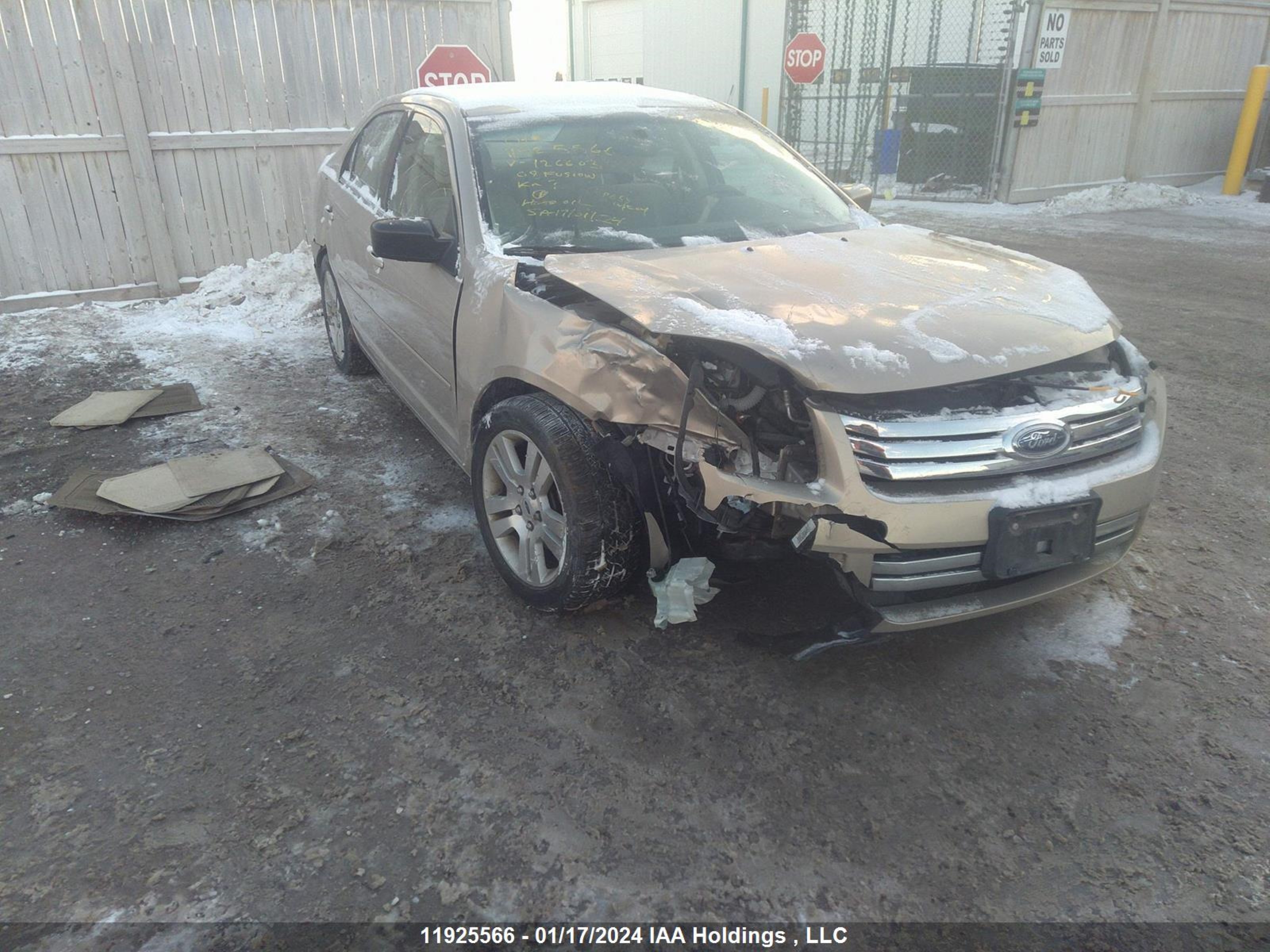 FORD FUSION 2008 3fahp08148r126603