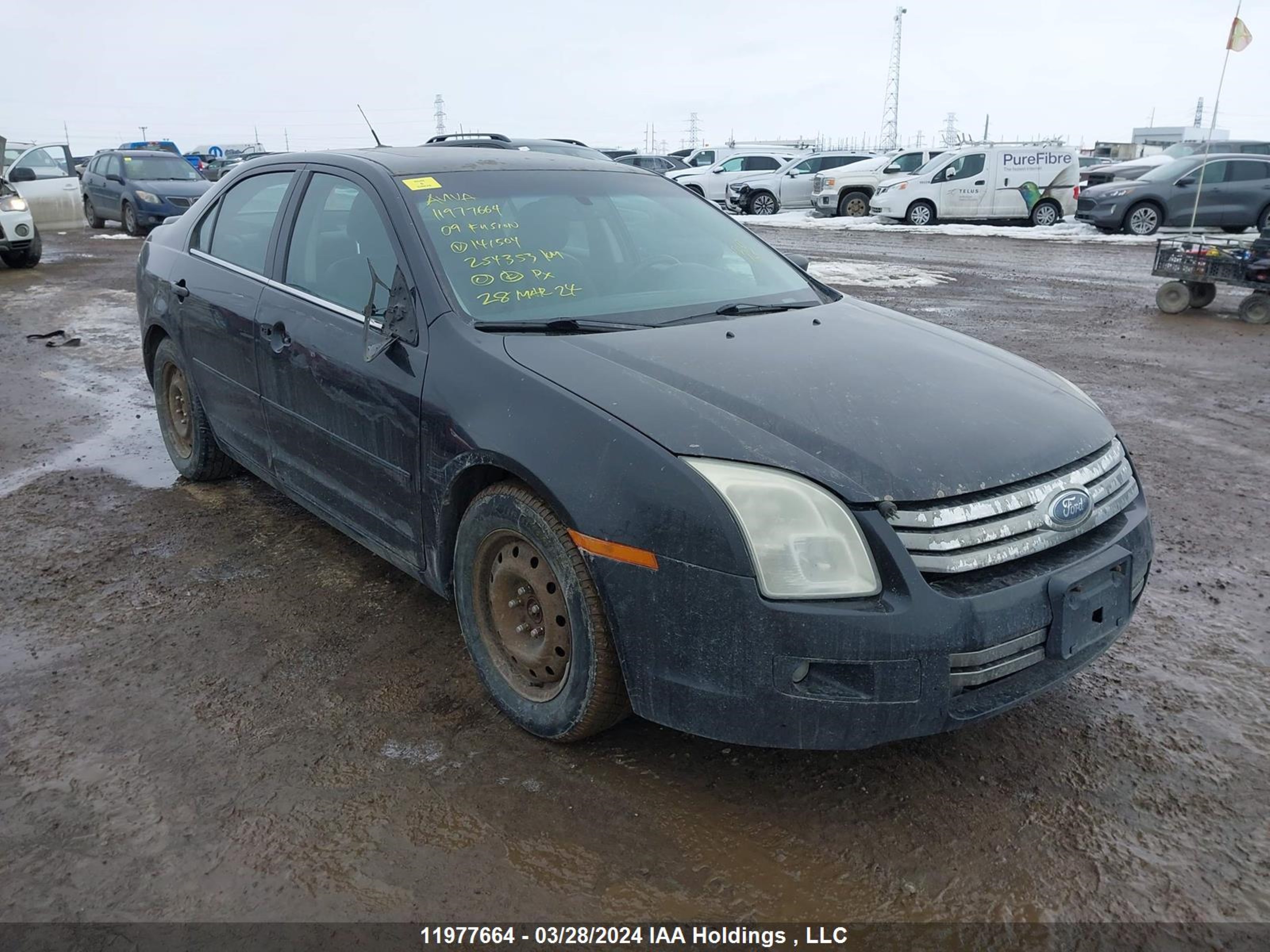 FORD FUSION 2009 3fahp08199r141504