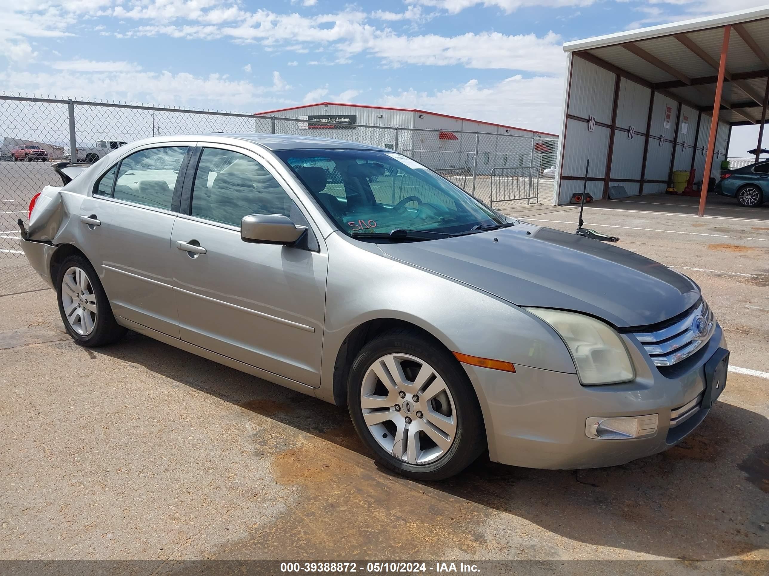 FORD FUSION 2008 3fahp081x8r146113