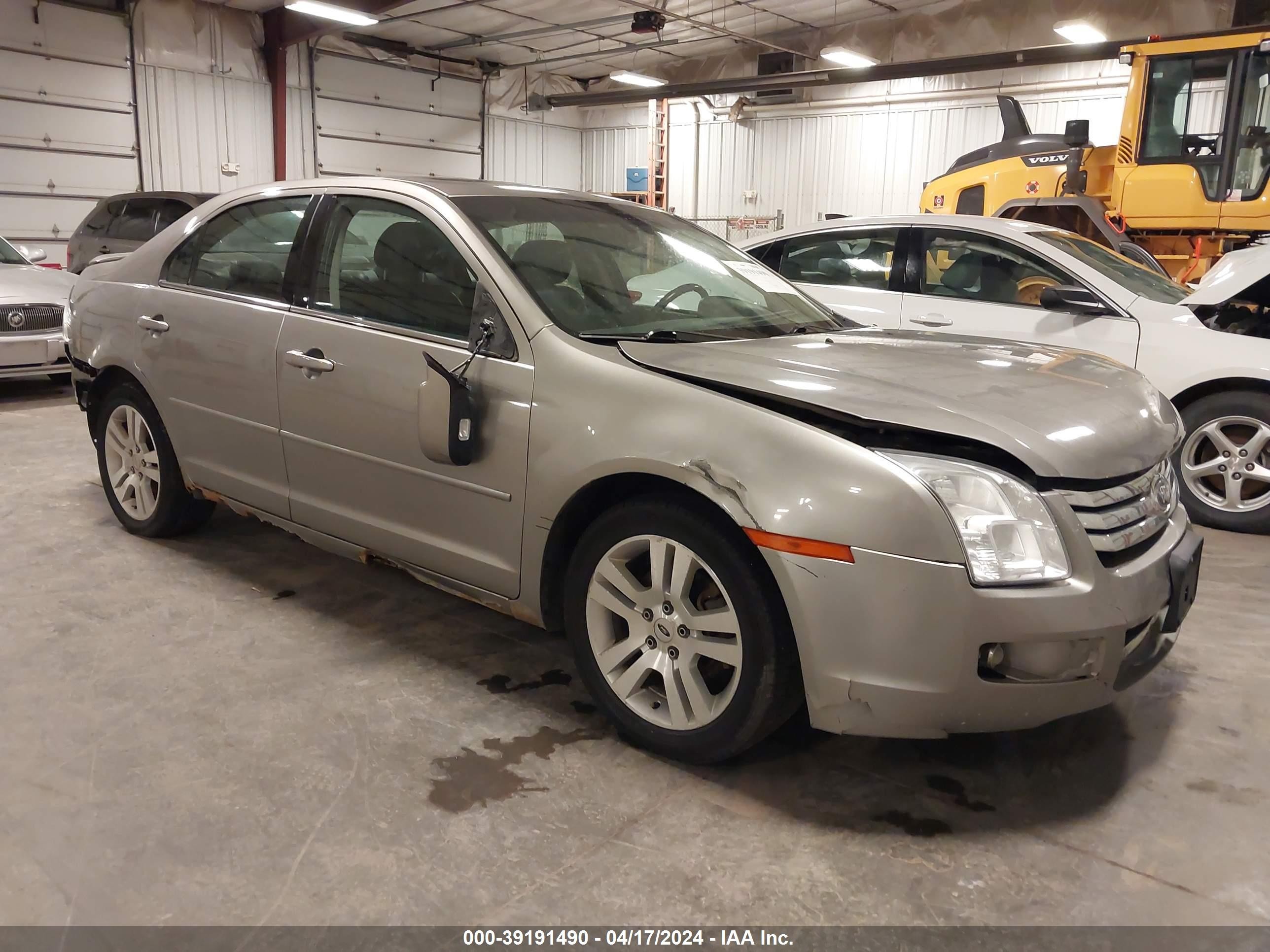 FORD FUSION 2008 3fahp081x8r247555