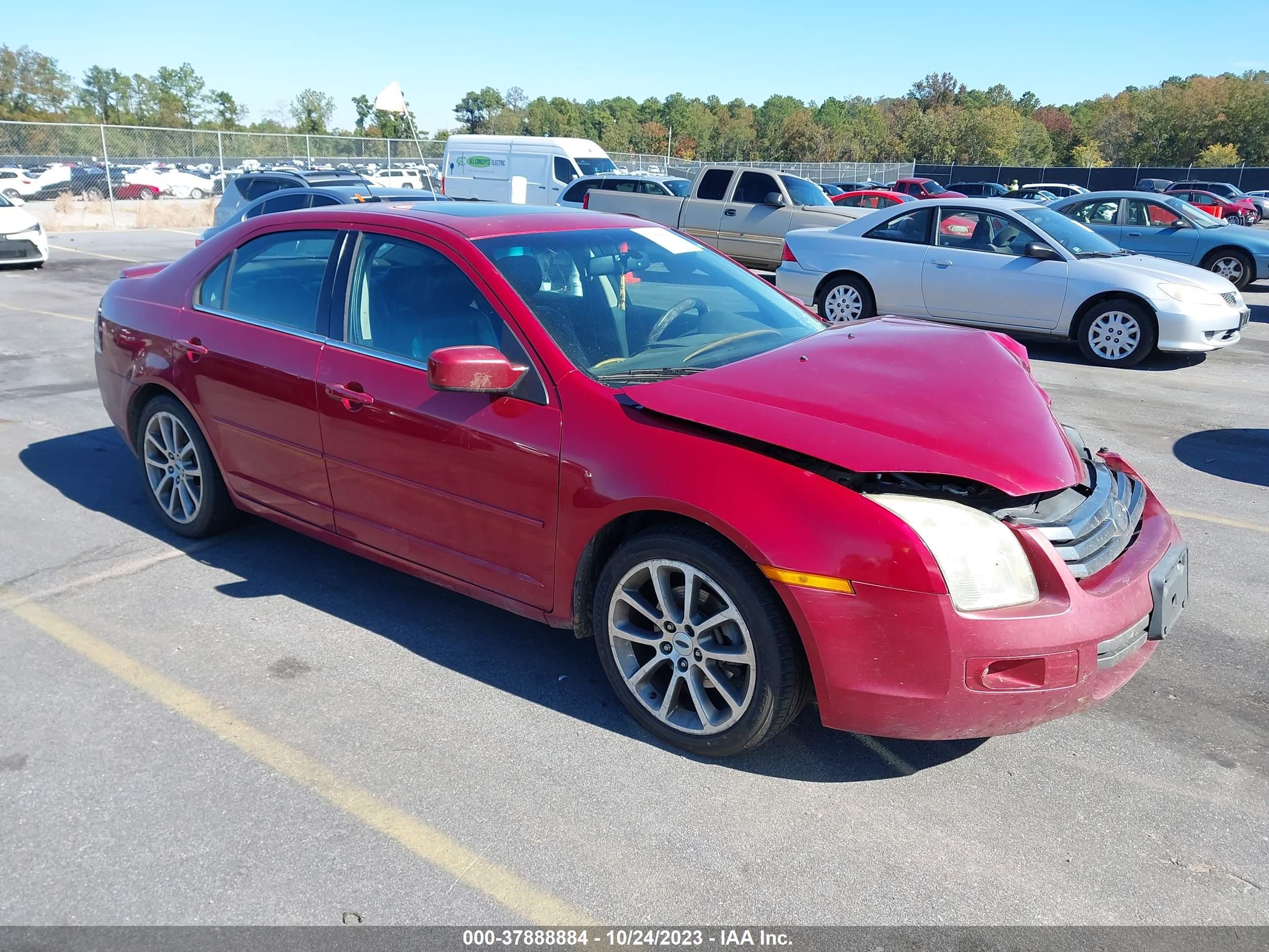 FORD FUSION 2008 3fahp08z08r103826