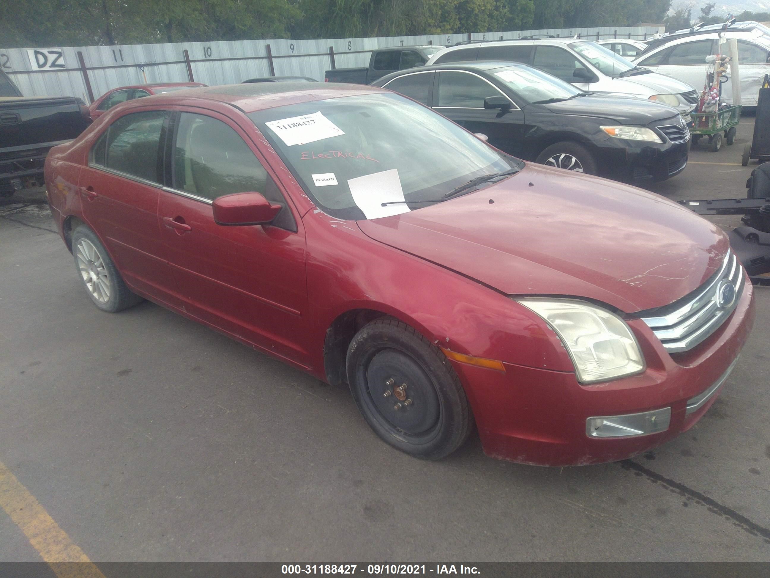 FORD FUSION 2006 3fahp08z96r151953