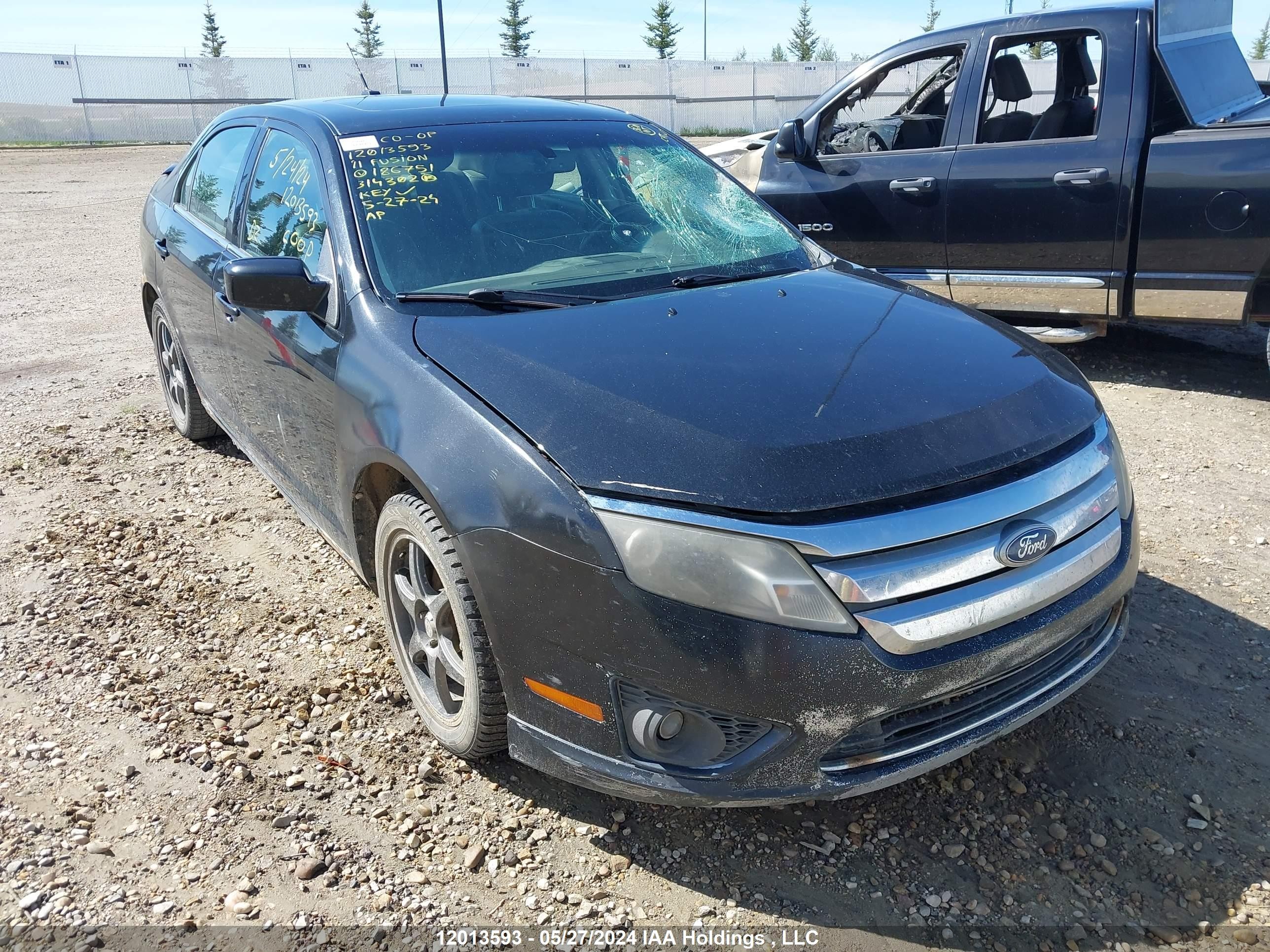 FORD FUSION 2011 3fahp0cg7br186751