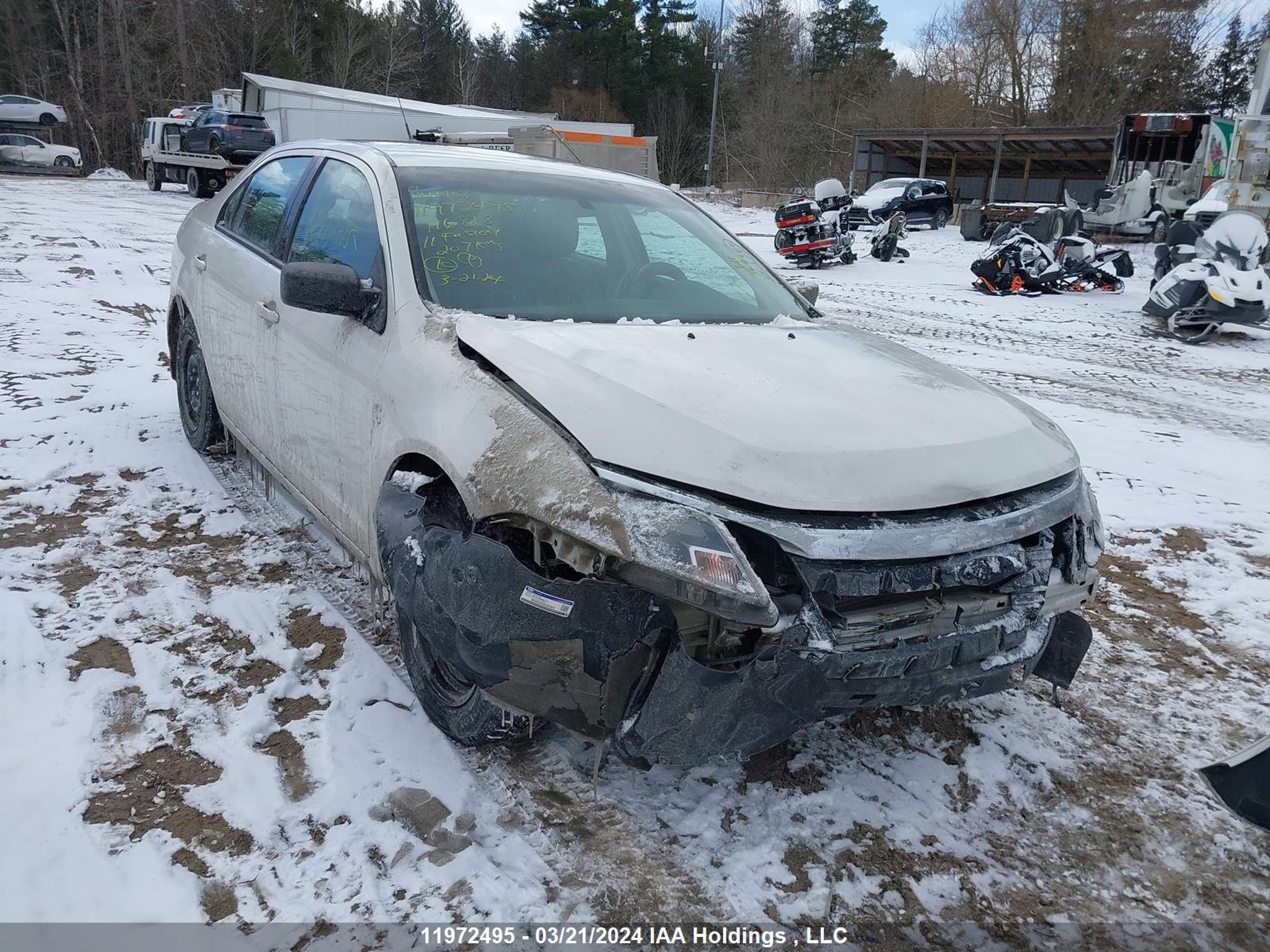 FORD FUSION 2011 3fahp0ga3br116878