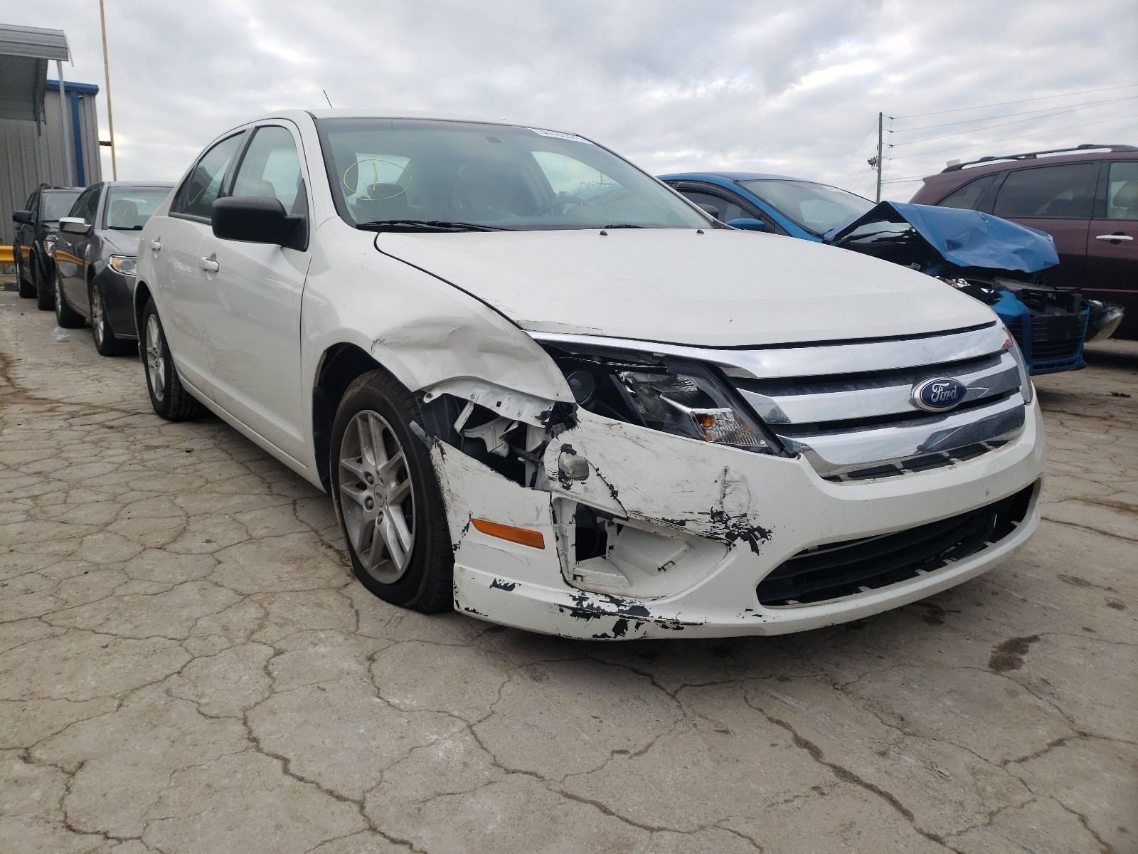 FORD FUSION S 2010 3fahp0ga6ar354304