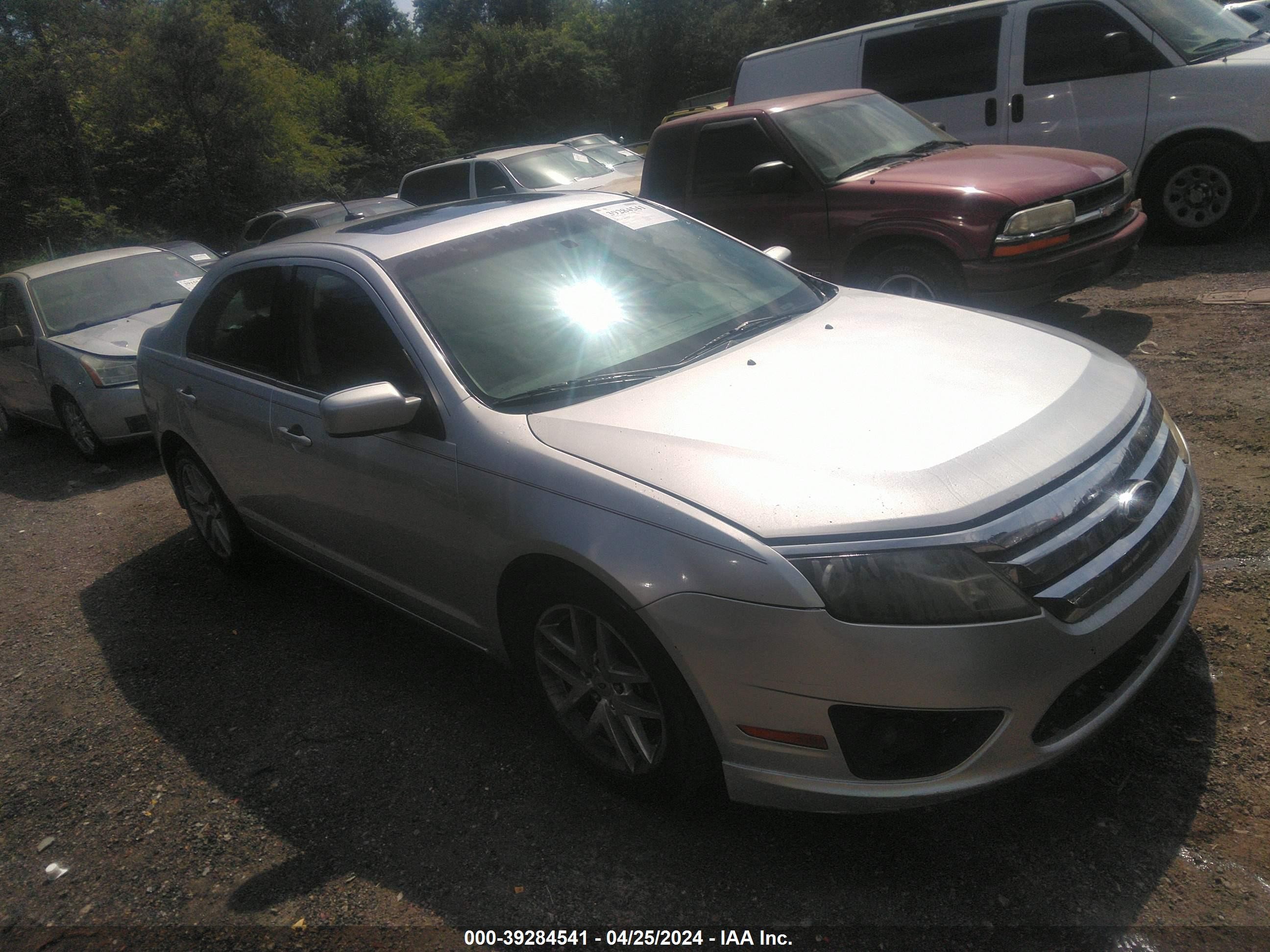 FORD FUSION 2011 3fahp0ha0br344593