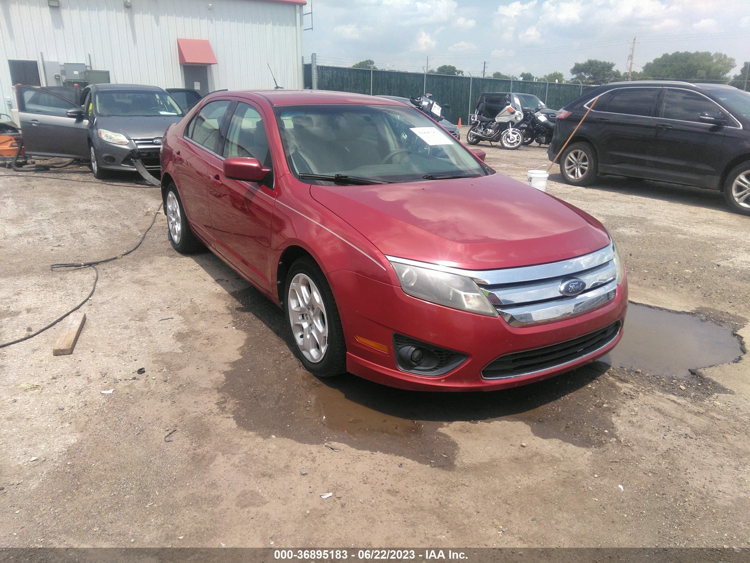 FORD FUSION 2010 3fahp0ha1ar127102