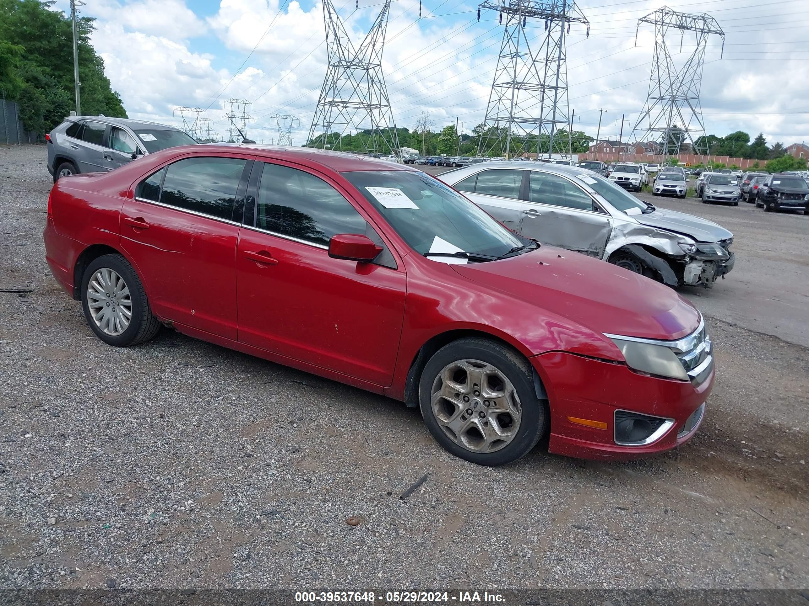 FORD FUSION 2010 3fahp0ha1ar201697