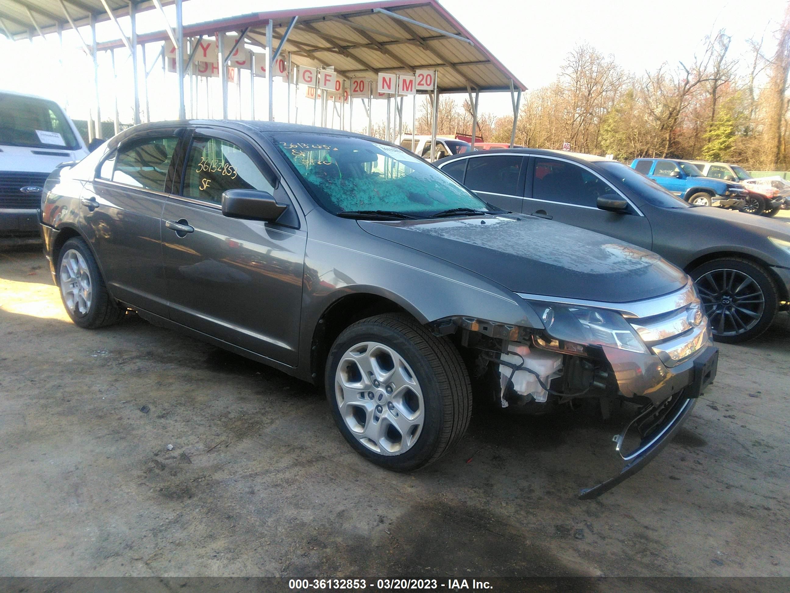 FORD FUSION 2011 3fahp0ha1br105134