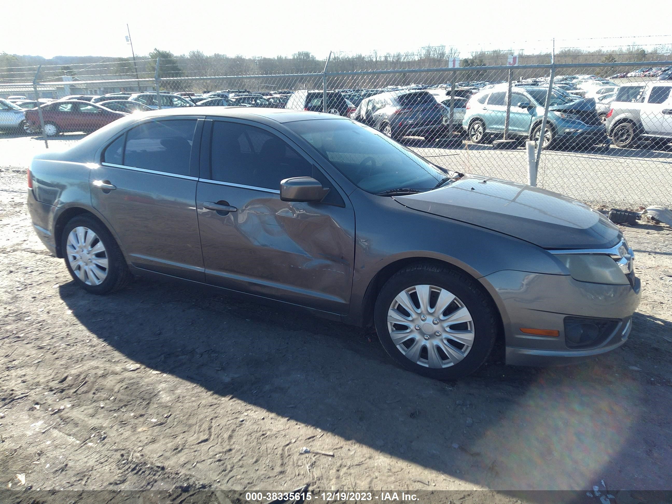 FORD FUSION 2011 3fahp0ha1br166807