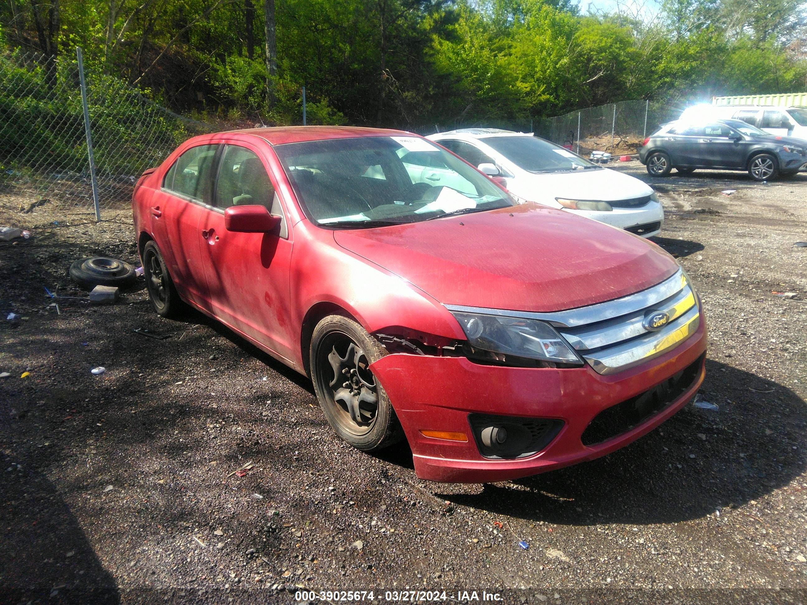 FORD FUSION 2011 3fahp0ha1br289927