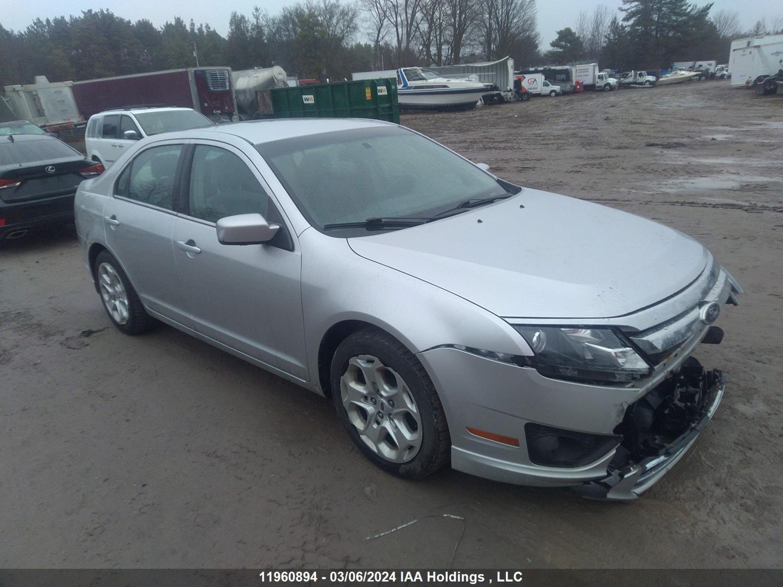 FORD FUSION 2011 3fahp0ha1br335904