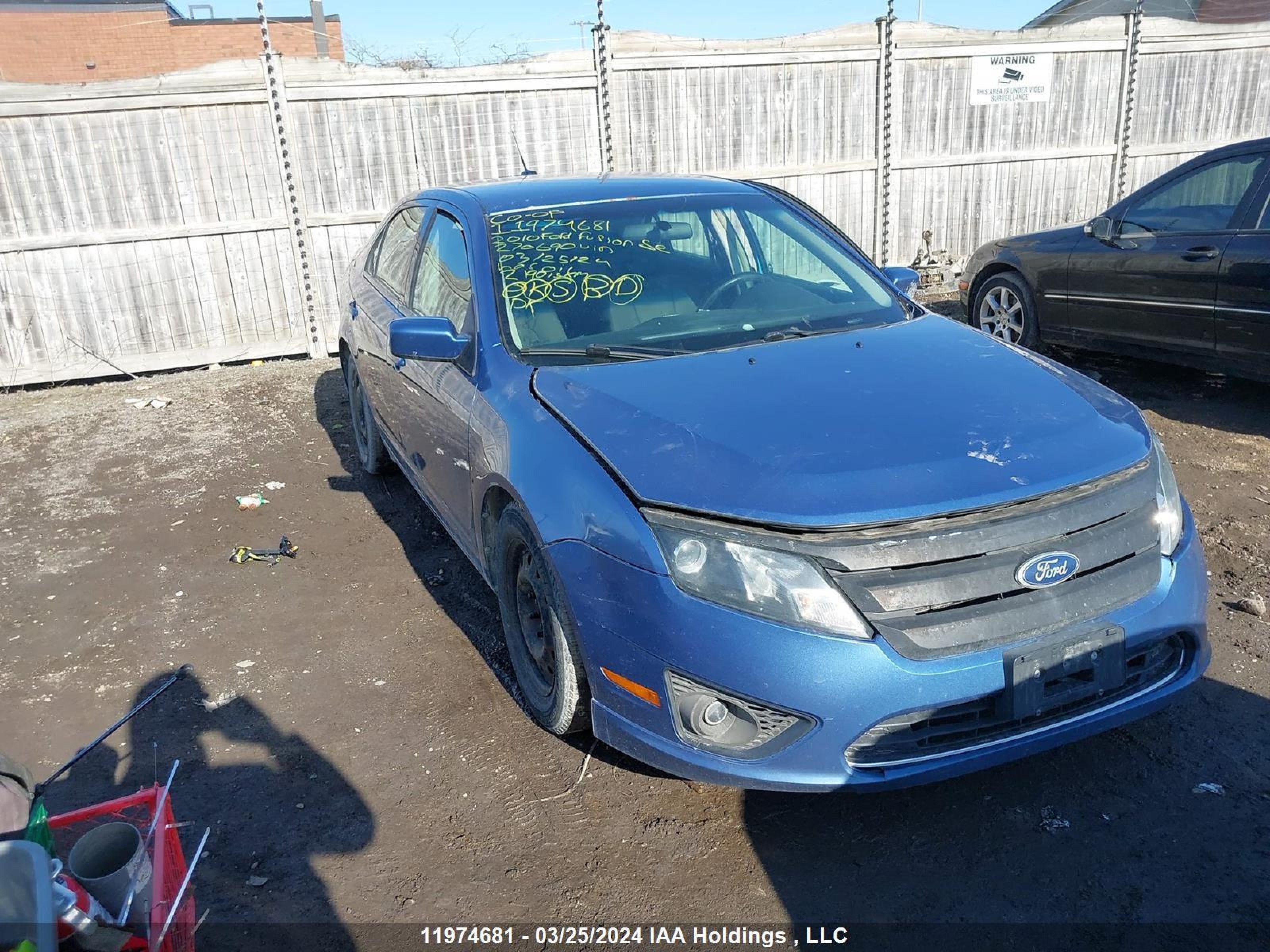 FORD FUSION 2010 3fahp0ha2ar270690