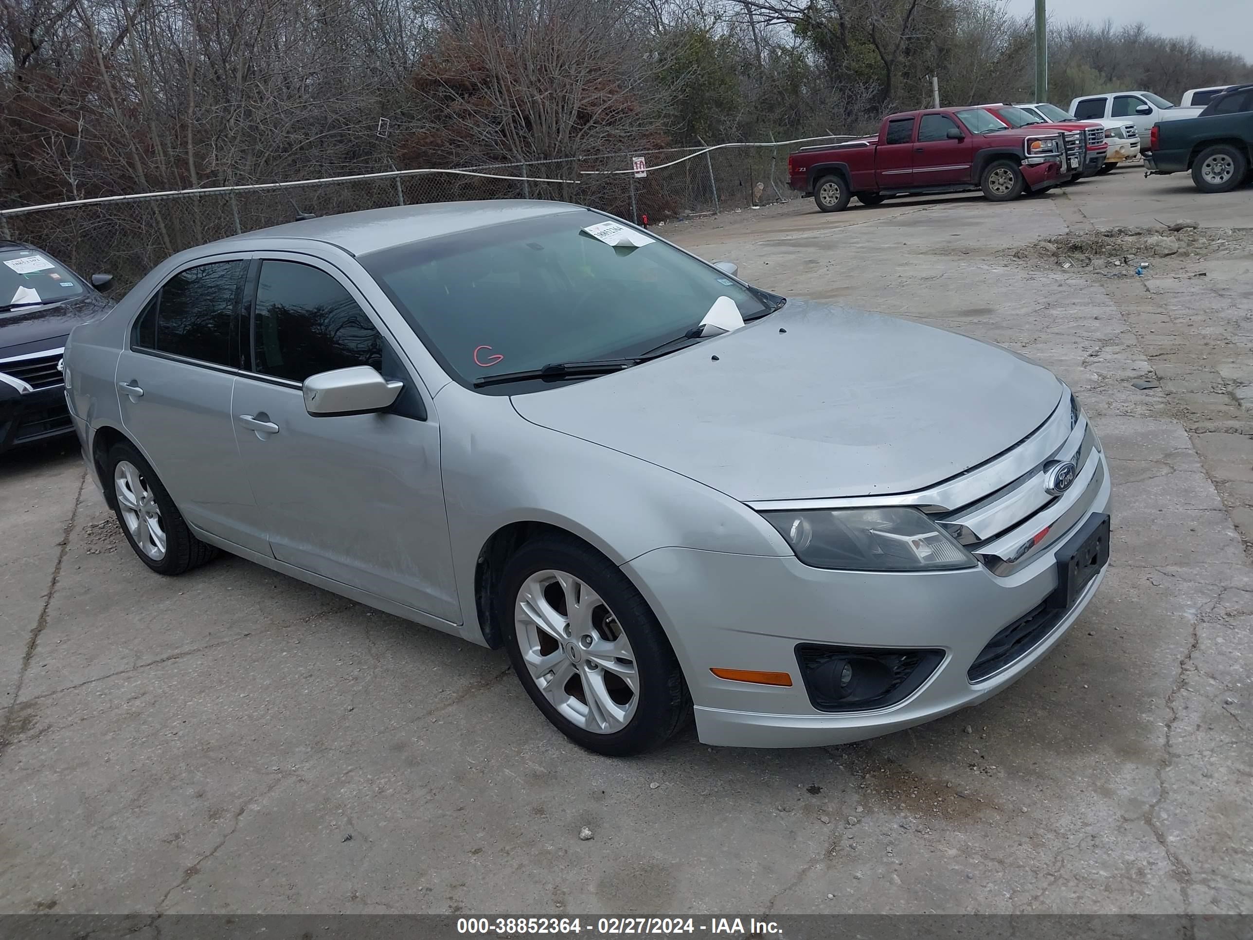 FORD FUSION 2010 3fahp0ha2ar327812